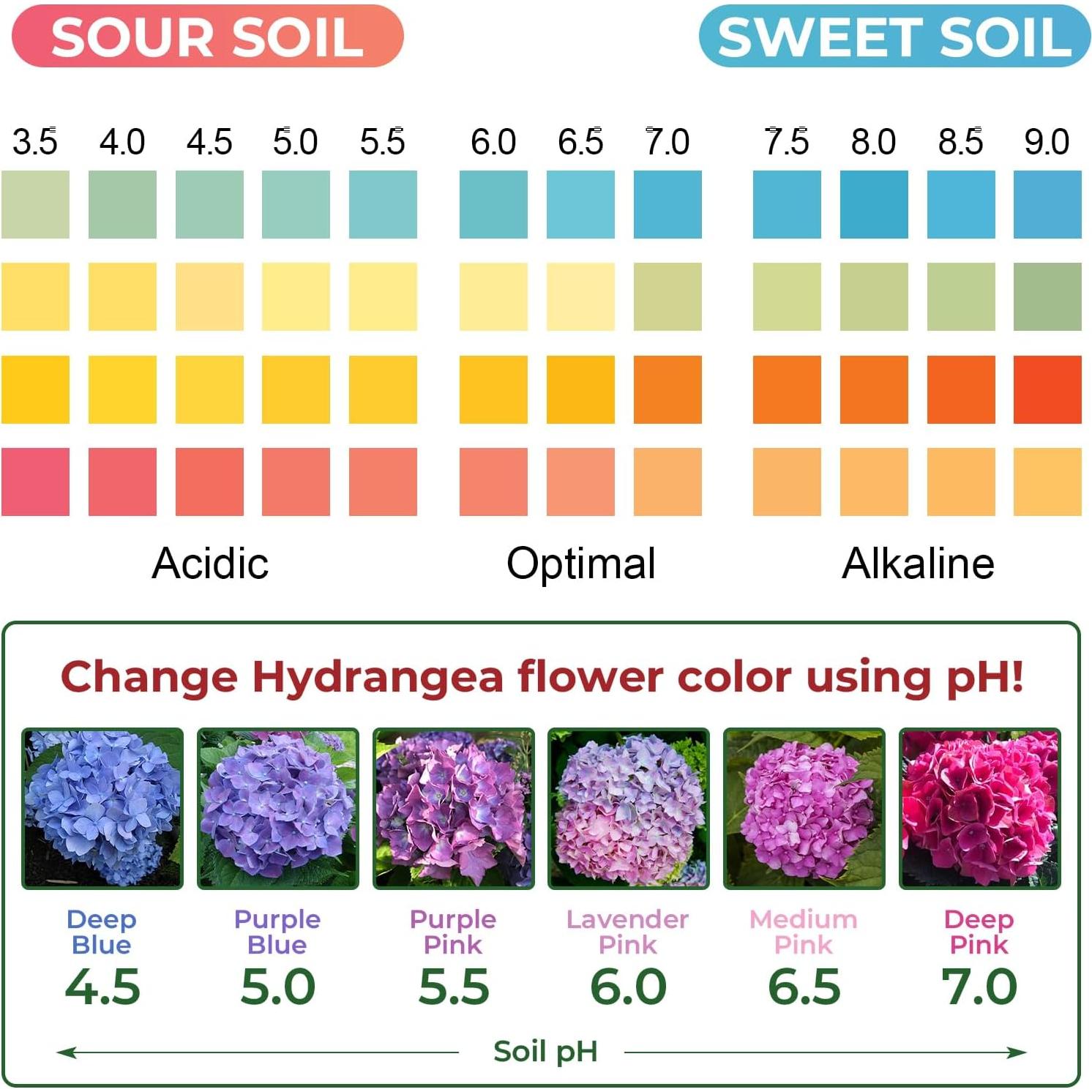 Kit de Prueba de pH del Suelo NewTest 125 Tiras y Cilindros