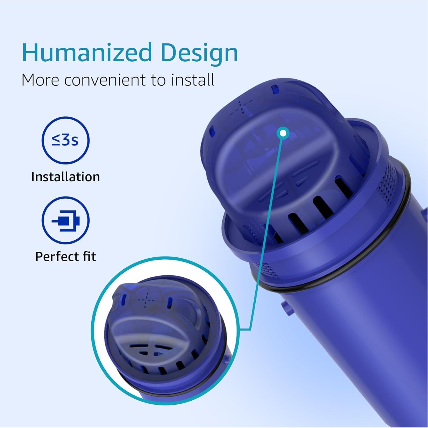 Filtro de Agua AQUA CREST para Jarras PUR - 4 Paquetes