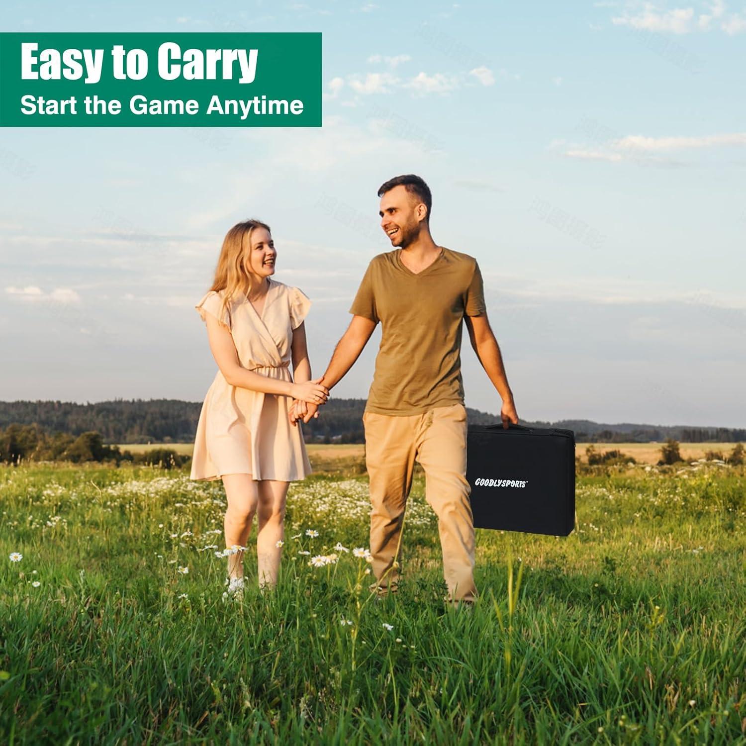 Tapete de Golf Portátil GOODLYSPORTS 228,6x45,7cm con Pelotas