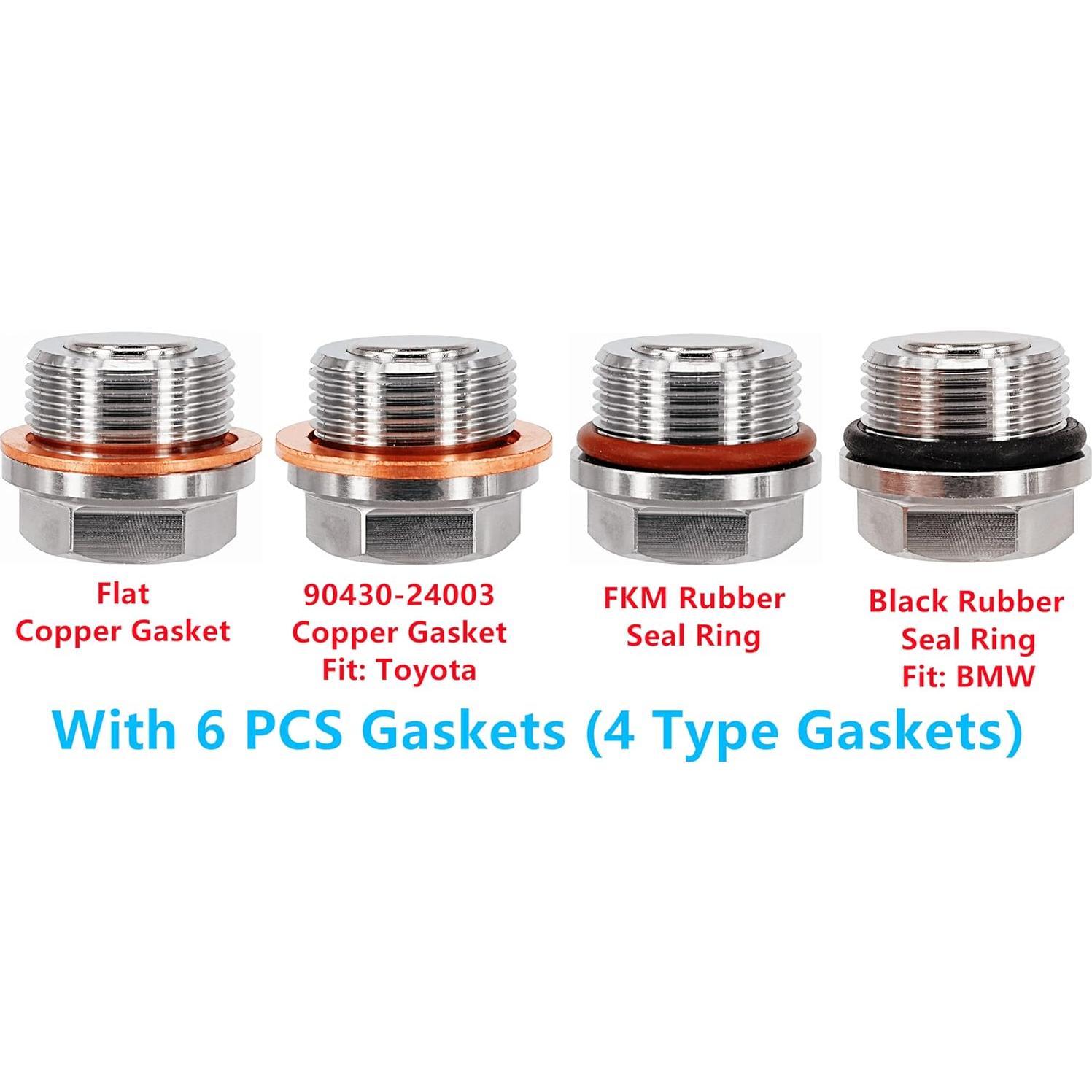 Tapón Drenaje Magnético Aceite abczok M24x1.5 para Lexus/Toyota