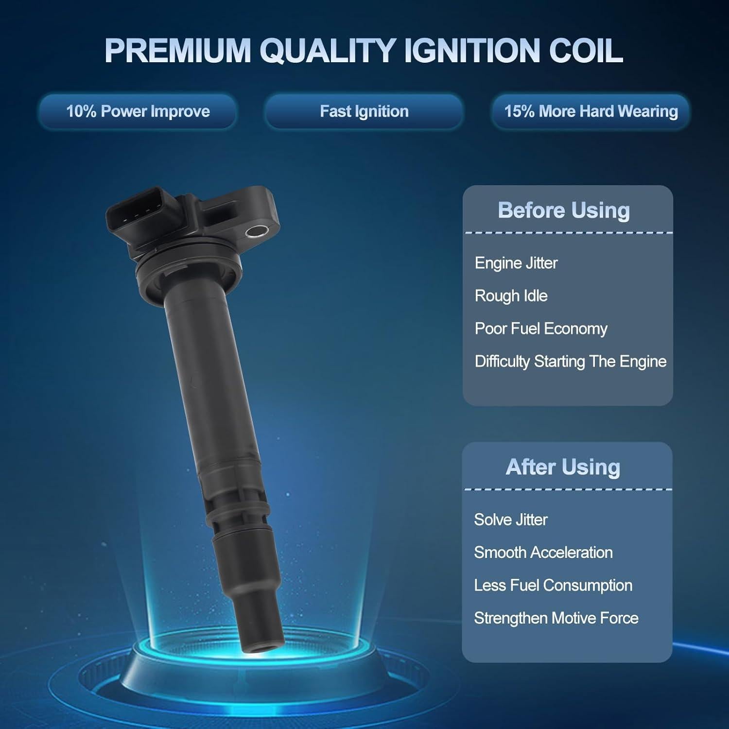 Bobinas de Encendido GRIZZLY AUTO UF323 para Toyota Tacoma 2000-2004