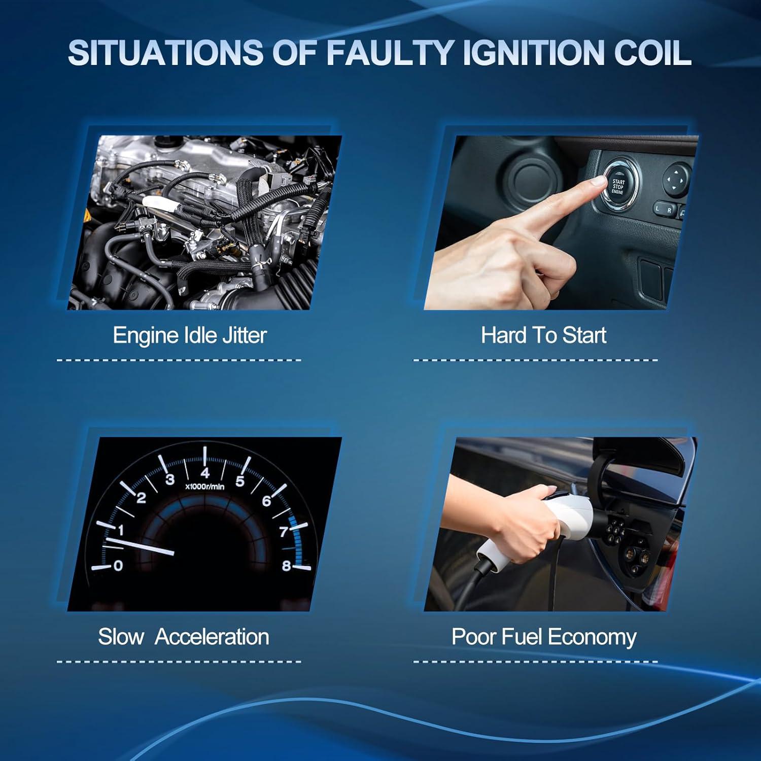 Bobinas de Encendido GRIZZLY AUTO UF323 para Toyota Tacoma 2000-2004