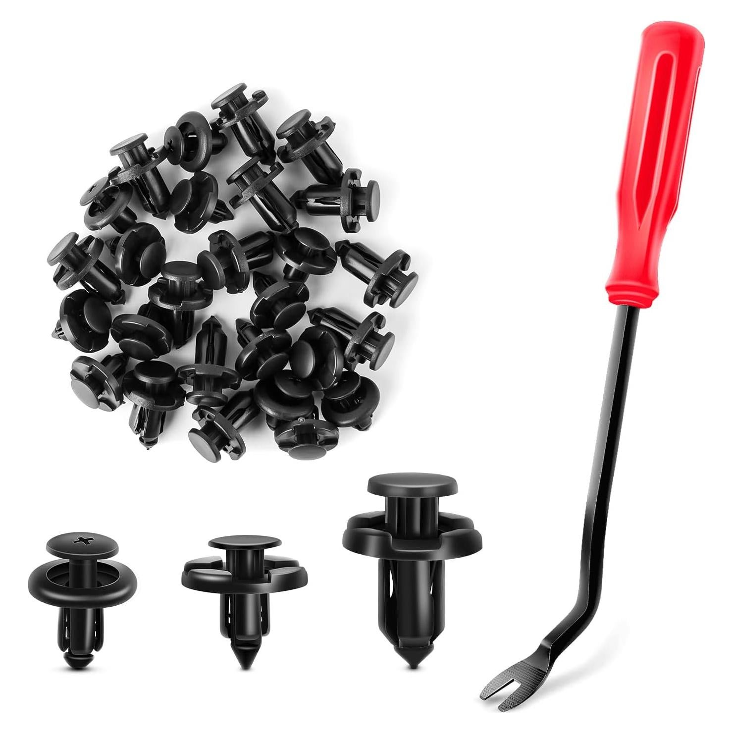 GOOACC 100 Sujetadores Tipo Empuje para Subaru GRC-80