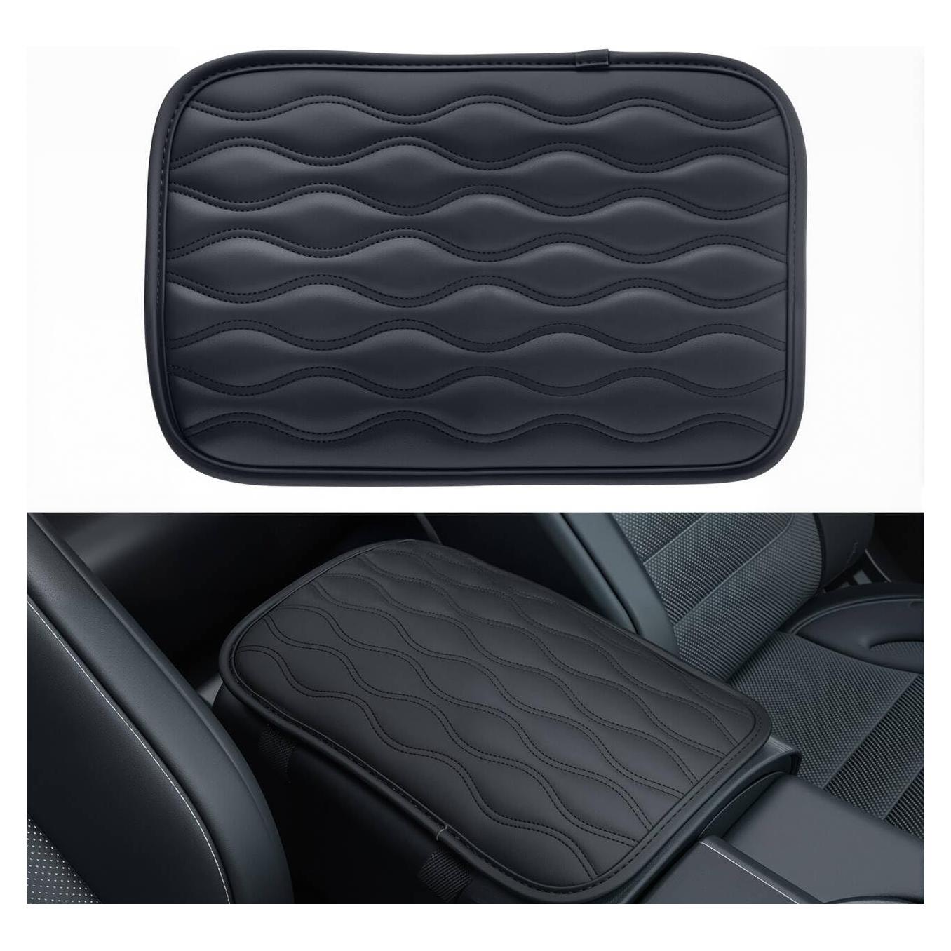 Funda Reposabrazos Auto Amiss Universal Impermeable Negro