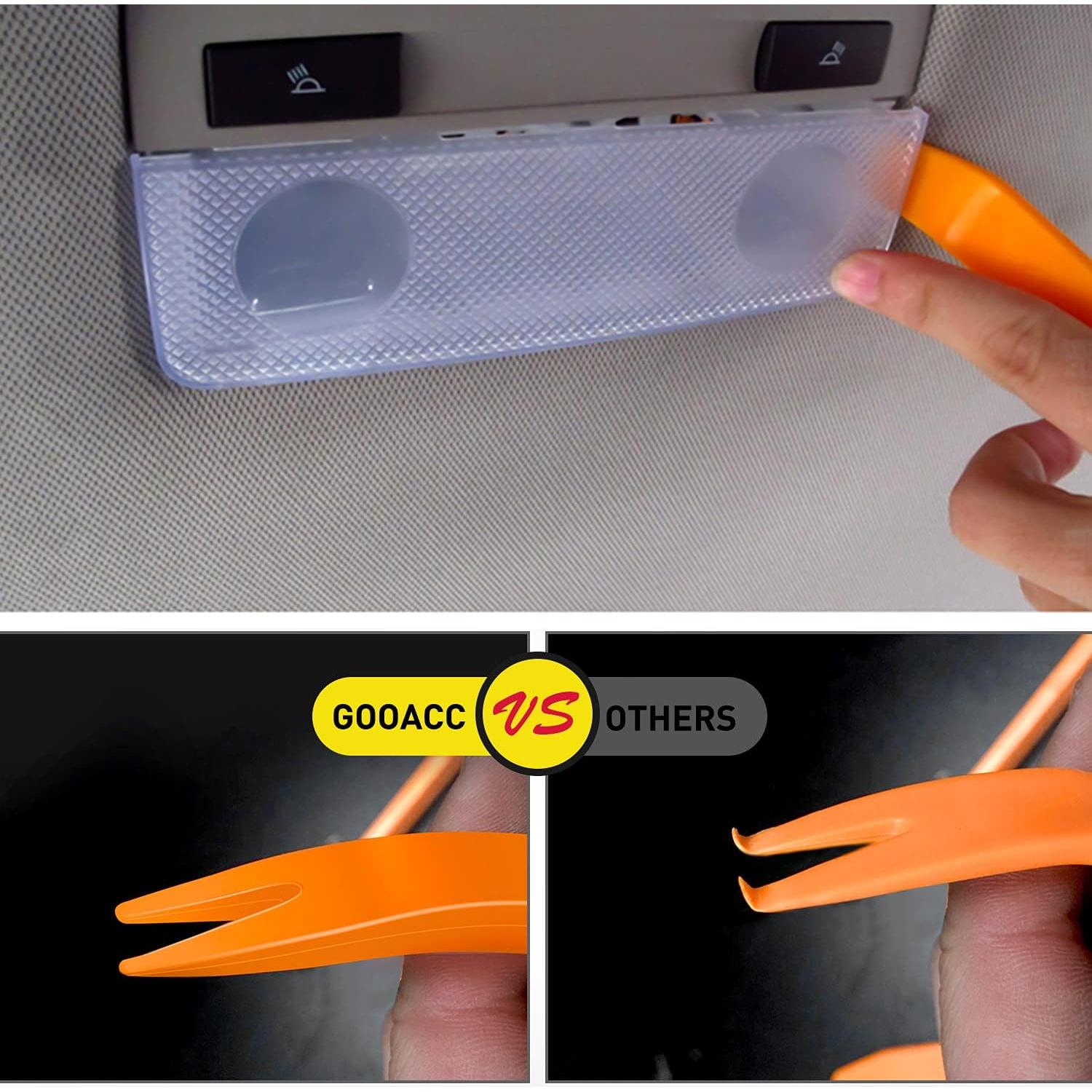 GOOACC 680 Piezas Clips de Retención para Automóviles Nylon