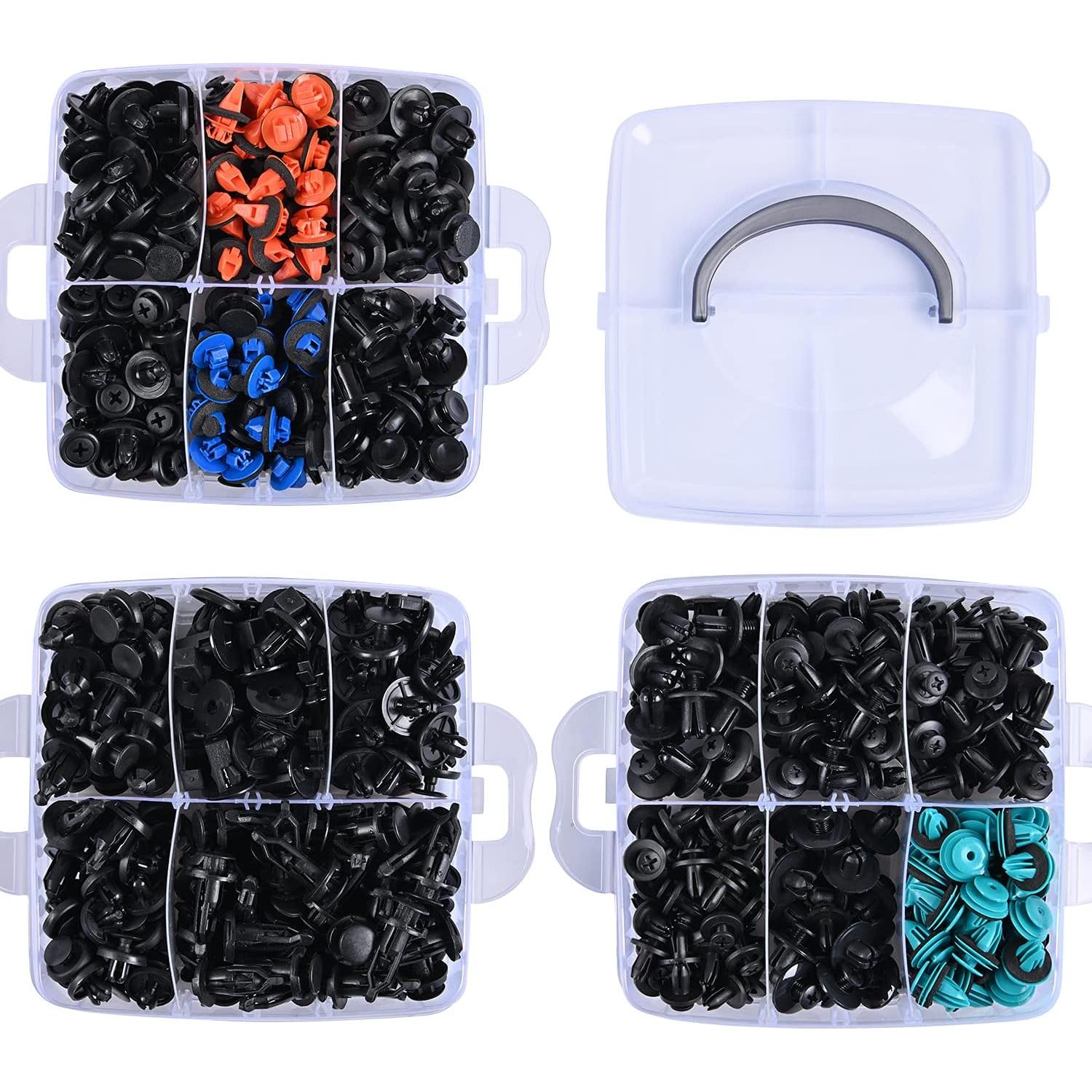 GOOACC 680 Piezas Clips de Retención para Automóviles Nylon