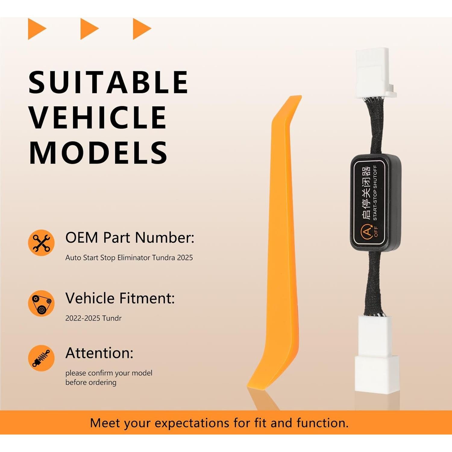 Eliminador Auto Start Stop Fraylis para Toyota Tundra 2022-2025
