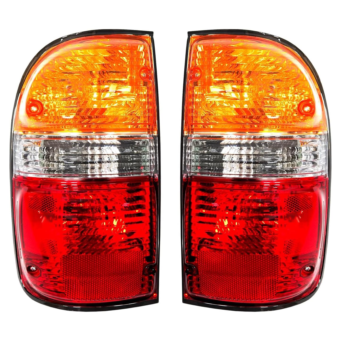 Luces Traseras Tacoma 2001-2004 Genérico Rojo Halógeno