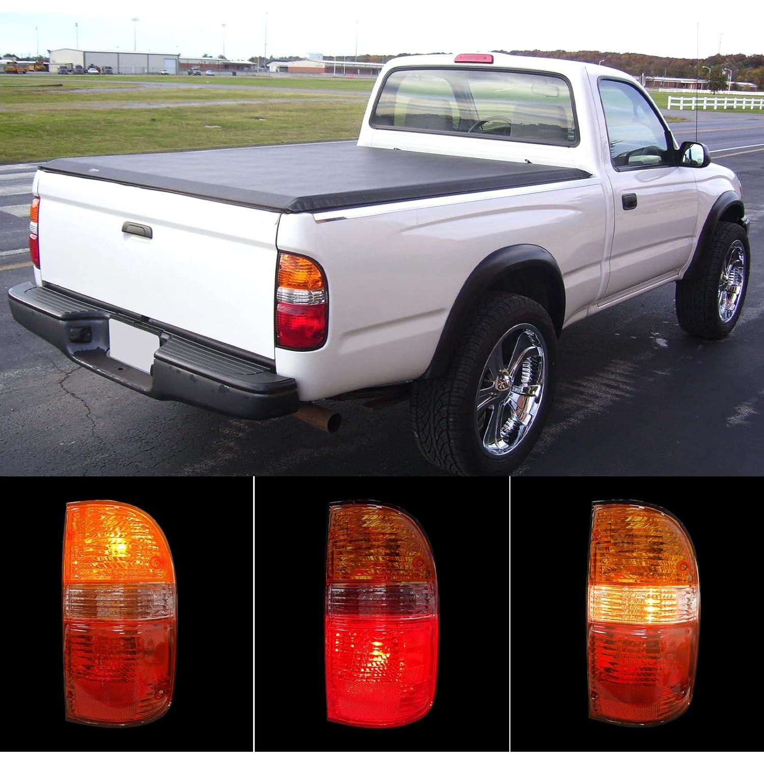 Luces Traseras Tacoma 2001-2004 Genérico Rojo Halógeno