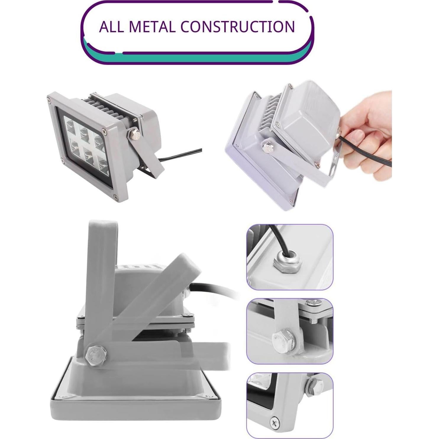 Luz UV 6W ACADEEP para curado de resina 3D 405nm