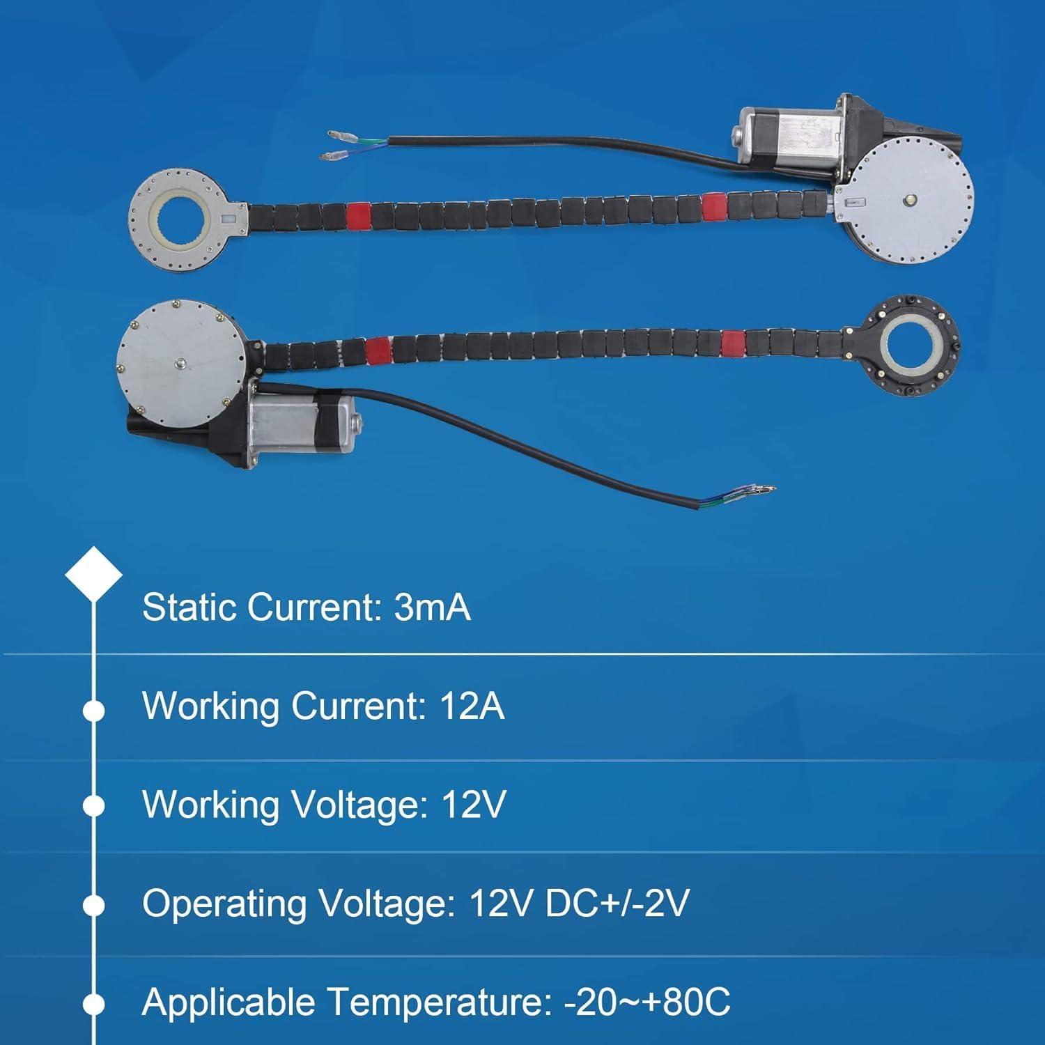 Kit Conversión Ventana Eléctrica Universal JDMSPEED 2 Puertas