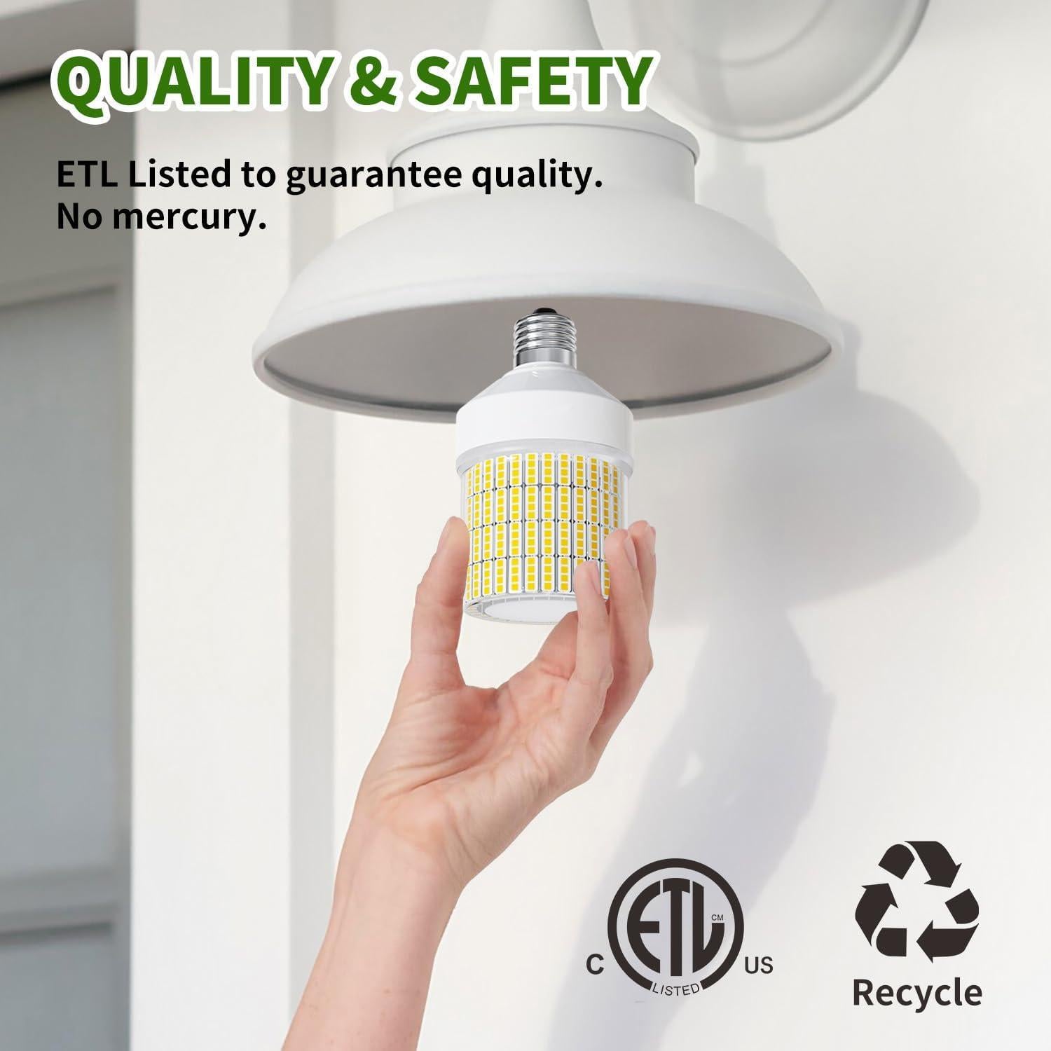 Bombilla LED NS 70W 10500 lúmenes 5000K E26/E39