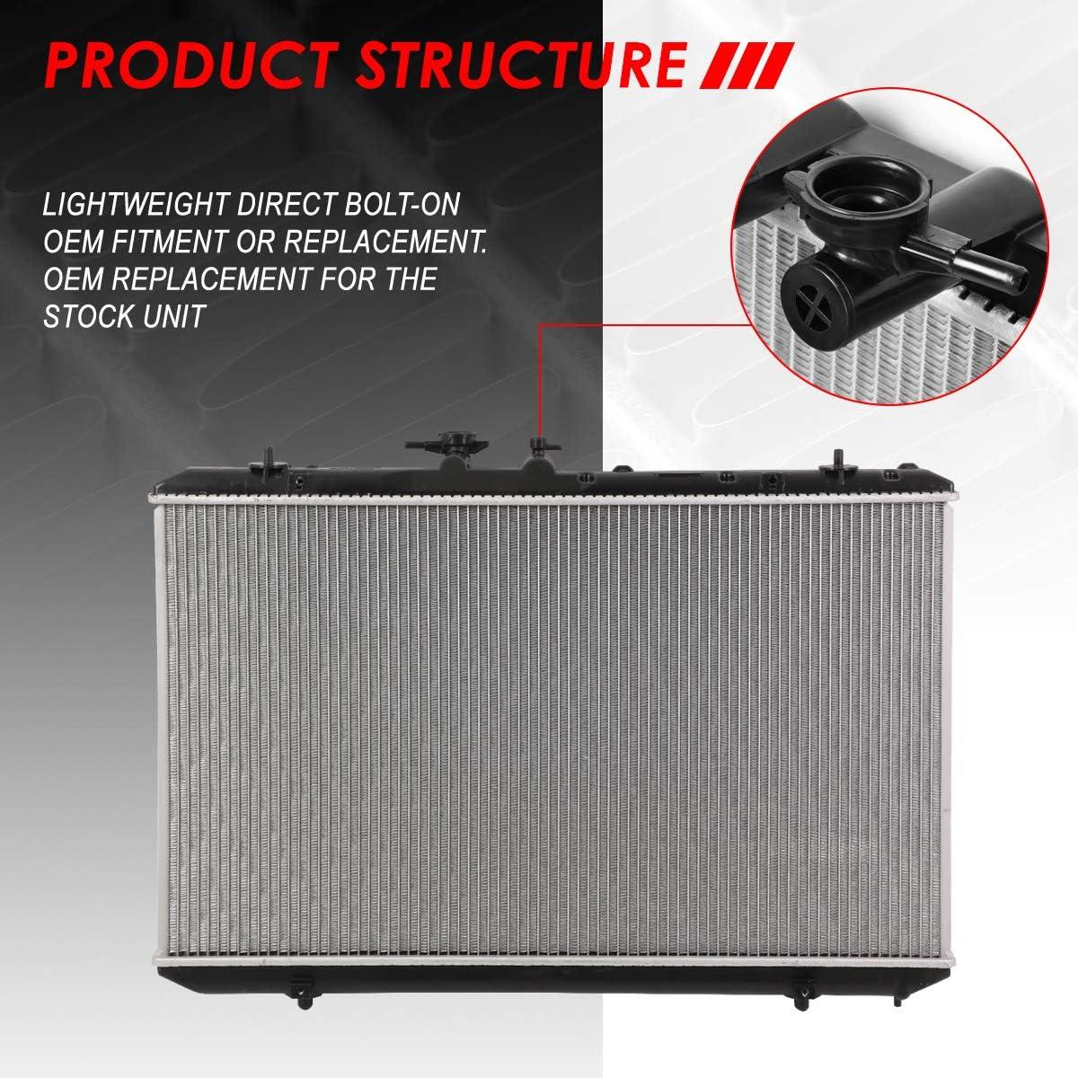 Radiador Auto Dynasty Toyota Highlander 2008-2013 V6 1 Fila