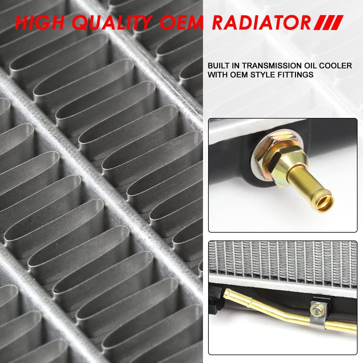 Radiador Auto Dynasty Toyota Highlander 2008-2013 V6 1 Fila