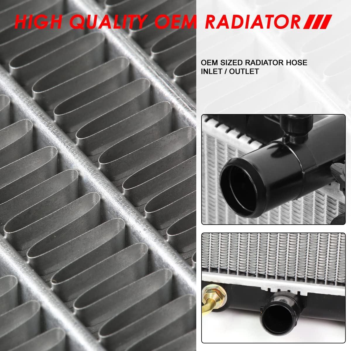 Radiador Auto Dynasty Toyota Highlander 2008-2013 V6 1 Fila