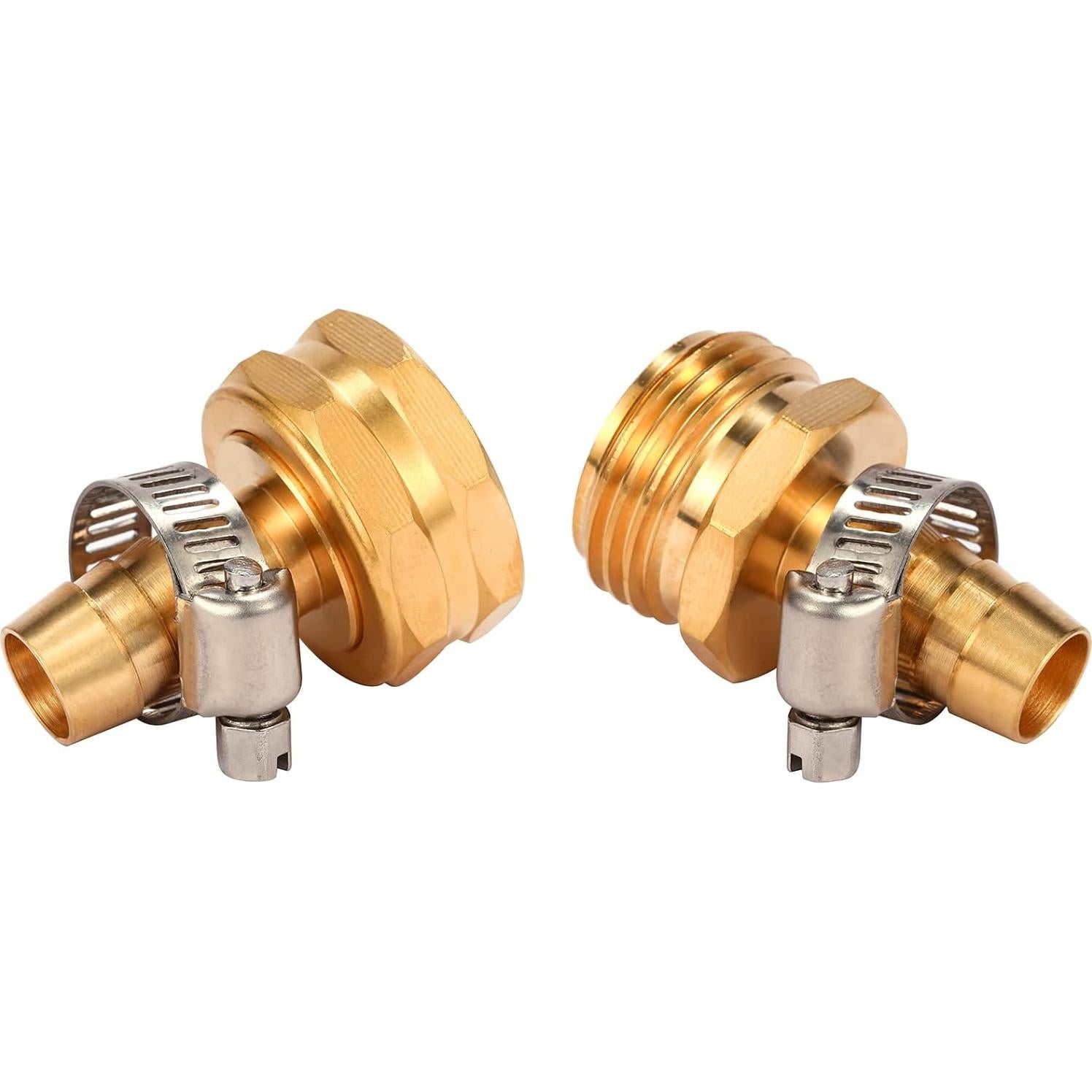 Kit de Conector de Manguera Sanpaint 1/2" con Abrazaderas