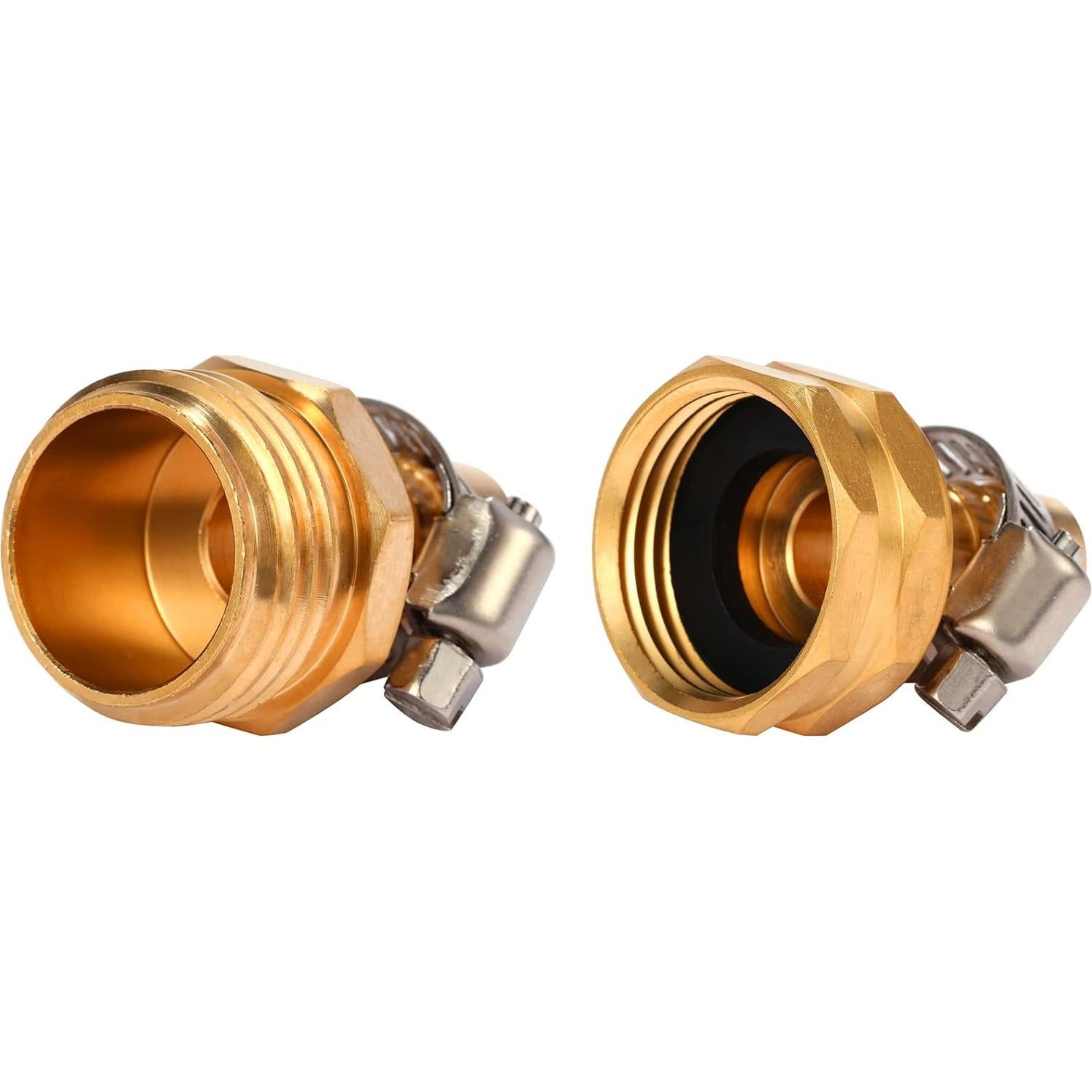 Kit de Conector de Manguera Sanpaint 1/2" con Abrazaderas