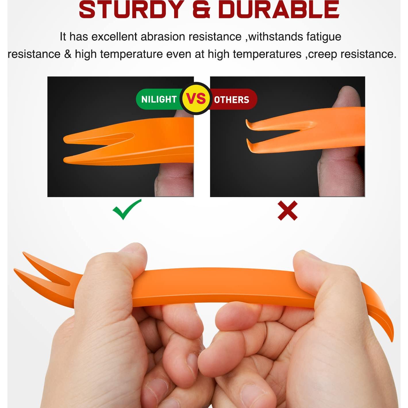 Kit 820 Piezas Clips Retención Nilight + Removedor Automóvil