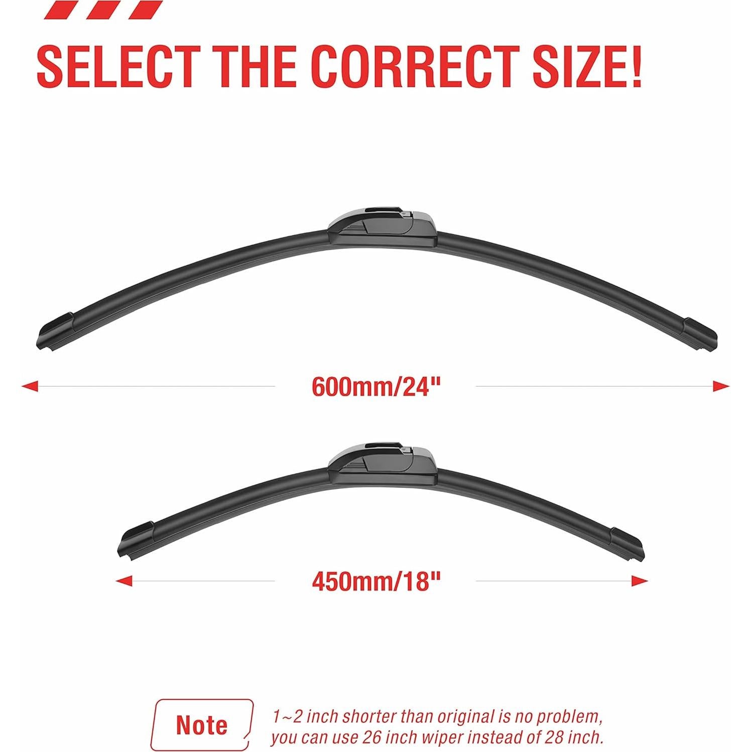 Cuchillas de Limpiaparabrisas BERG REGEN 24+18 cm para Toyota y más