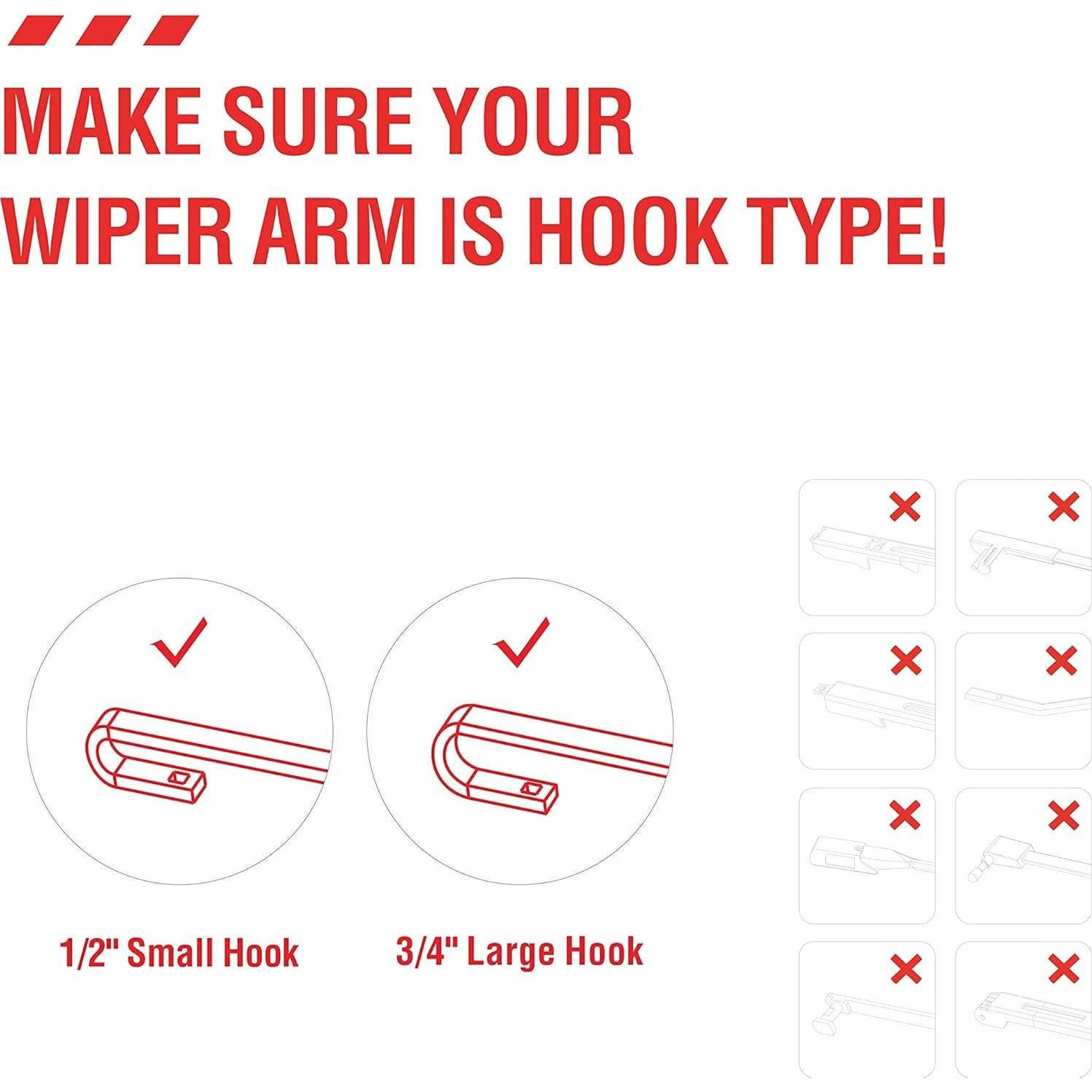 Cuchillas de Limpiaparabrisas BERG REGEN 24+18 cm para Toyota y más