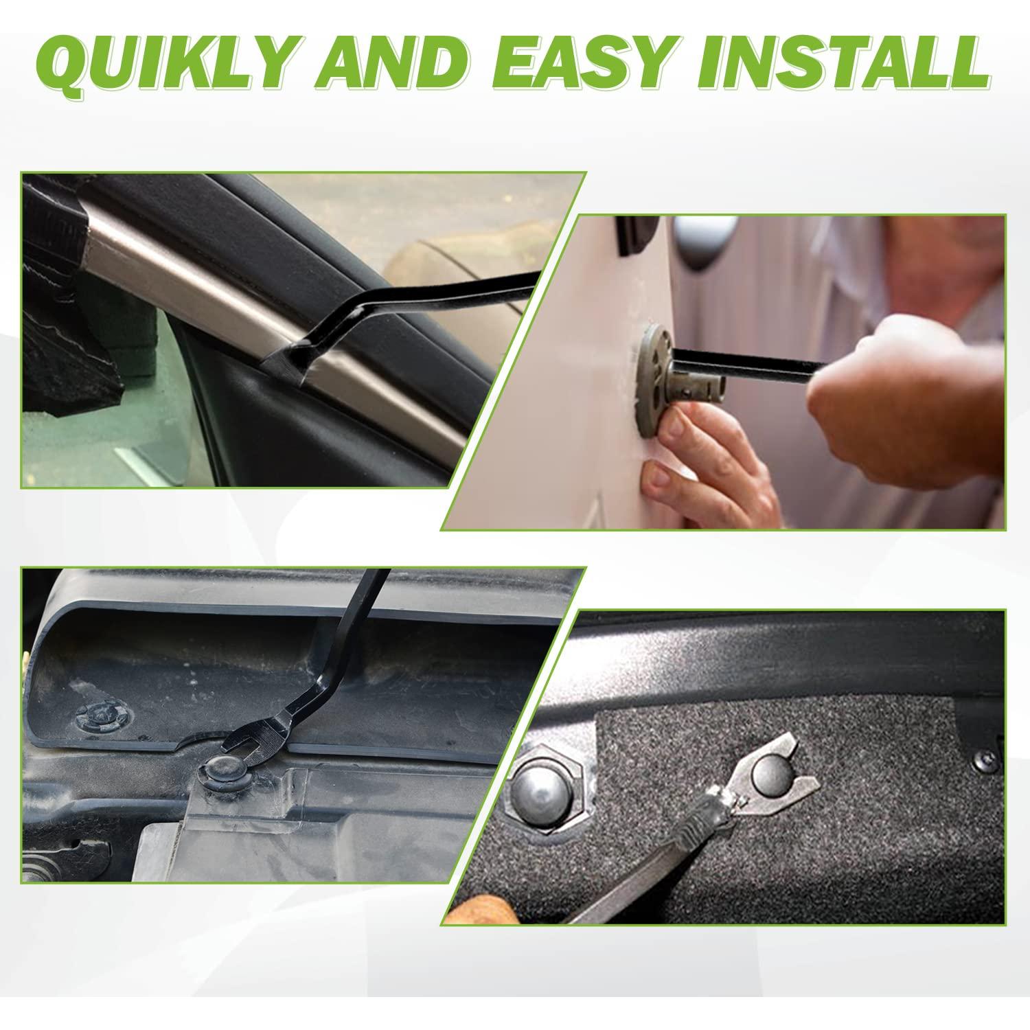 Kit de Clips de Retención Frokom 415pcs Nylon Automóvil