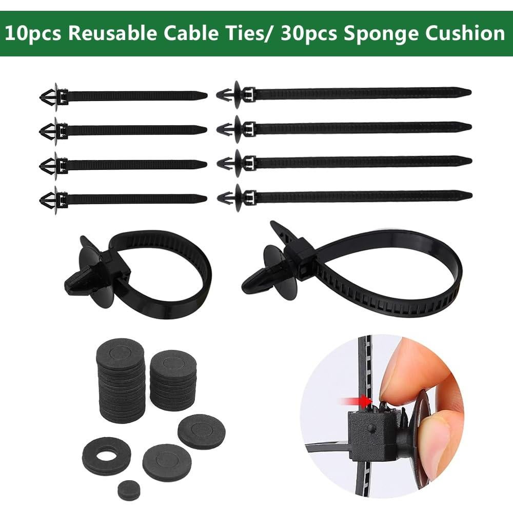 Kit de Clips de Retención Automotrices UNENDA 1045 PCS