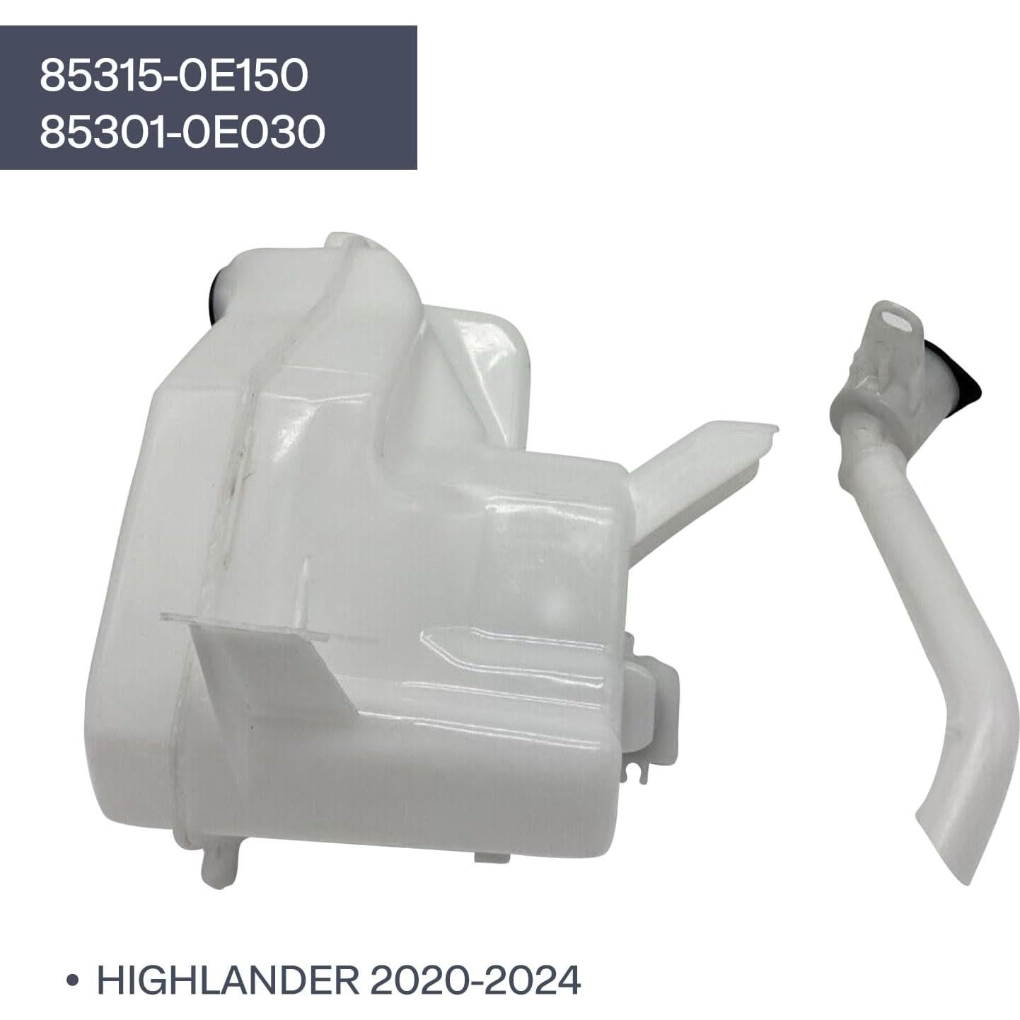 Tanque de Lavaparabrisas Toyota Highlander 2020-2024 Sin Sensor