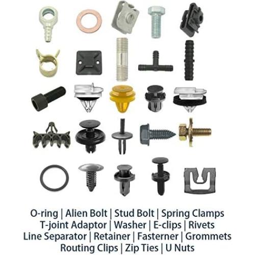 Clip de Moldura de Rocker Autobahn88 para Toyota Lexus - Paquete de 20