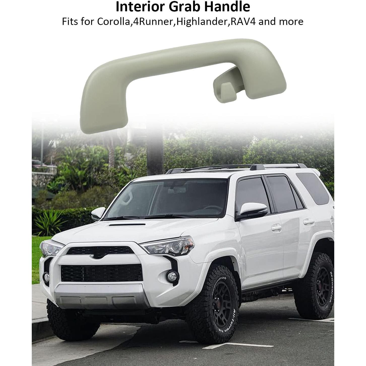 Mango de Tirón Interior YIGUCS para Techo Toyota Gris Beige
