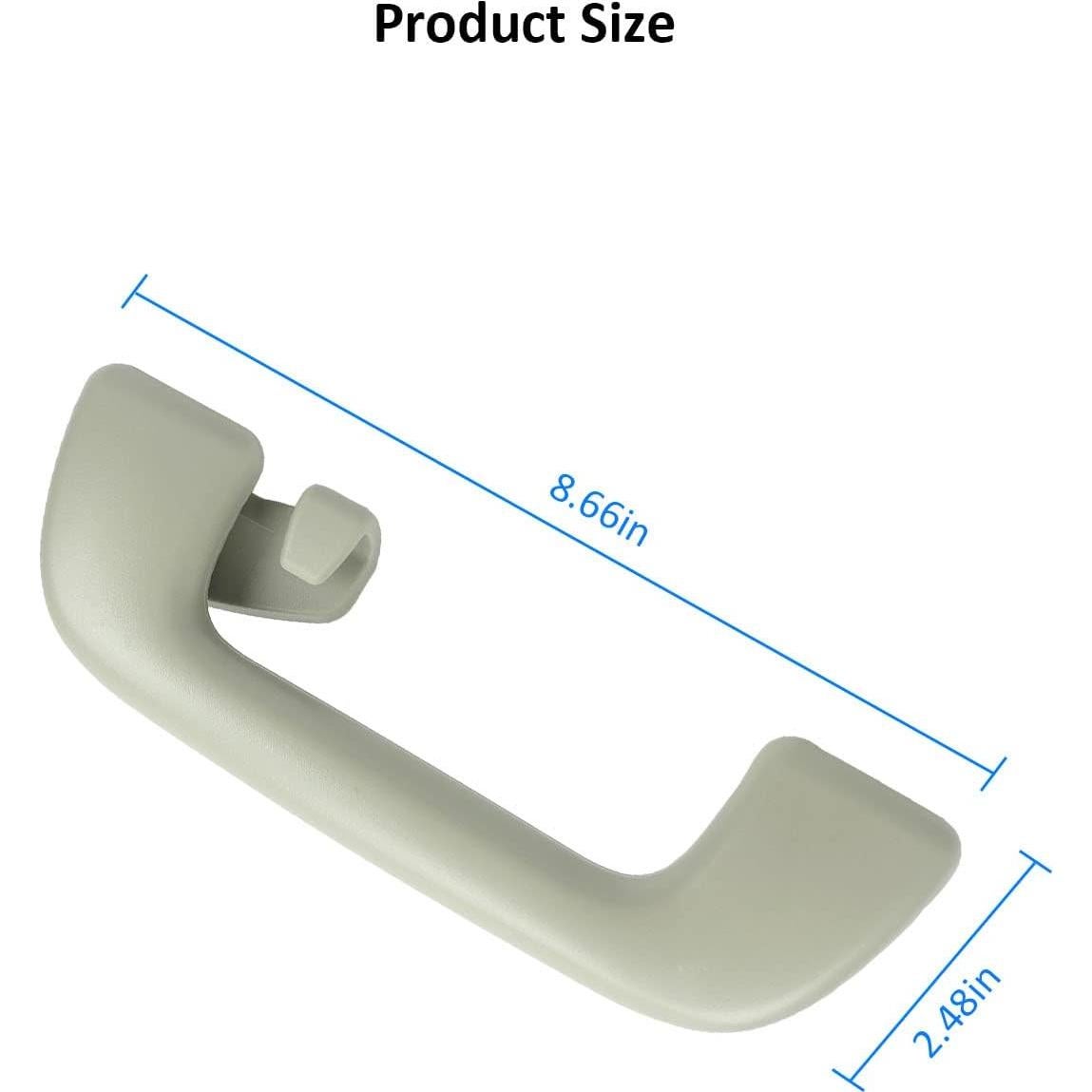 Mango de Tirón Interior YIGUCS para Techo Toyota Gris Beige