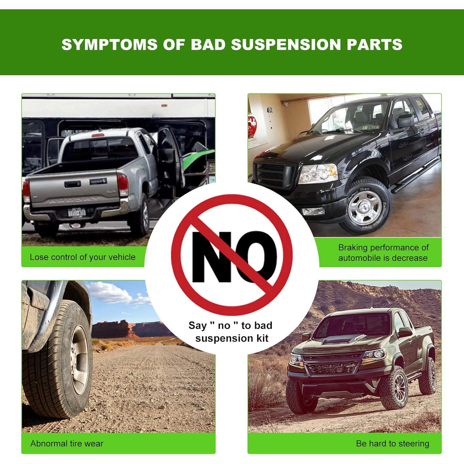 Kit de Suspensión SCITOO 6 Piezas para Chevrolet y Toyota