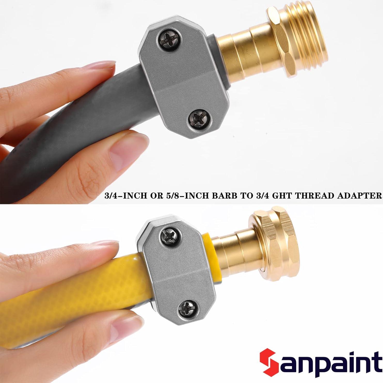 Acoplamiento de Manguera Sanpaint Hembra y Macho 5/8 y 3/4 cm