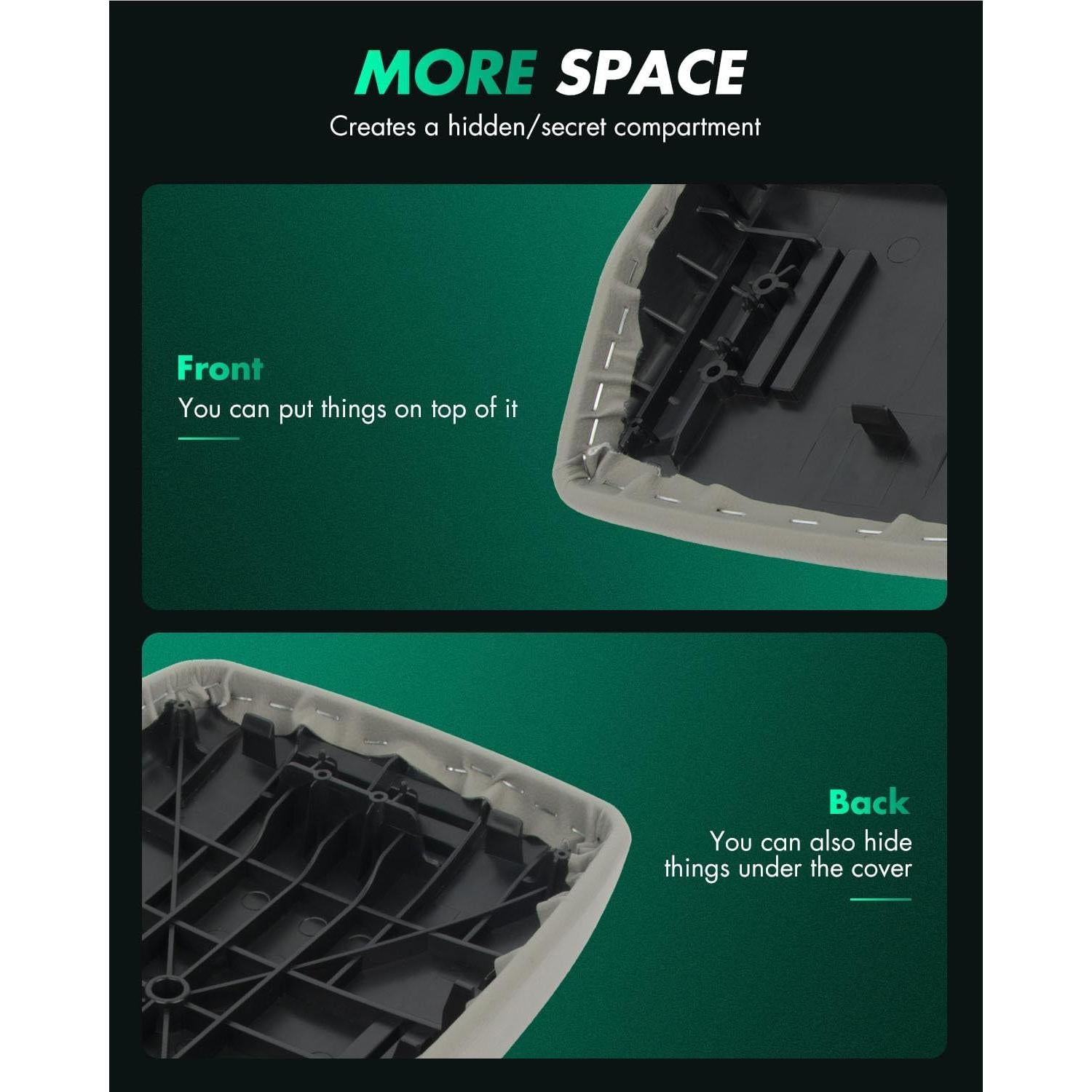 Cubierta Apoyabrazos SCITOO para Toyota Highlander 2008-2014