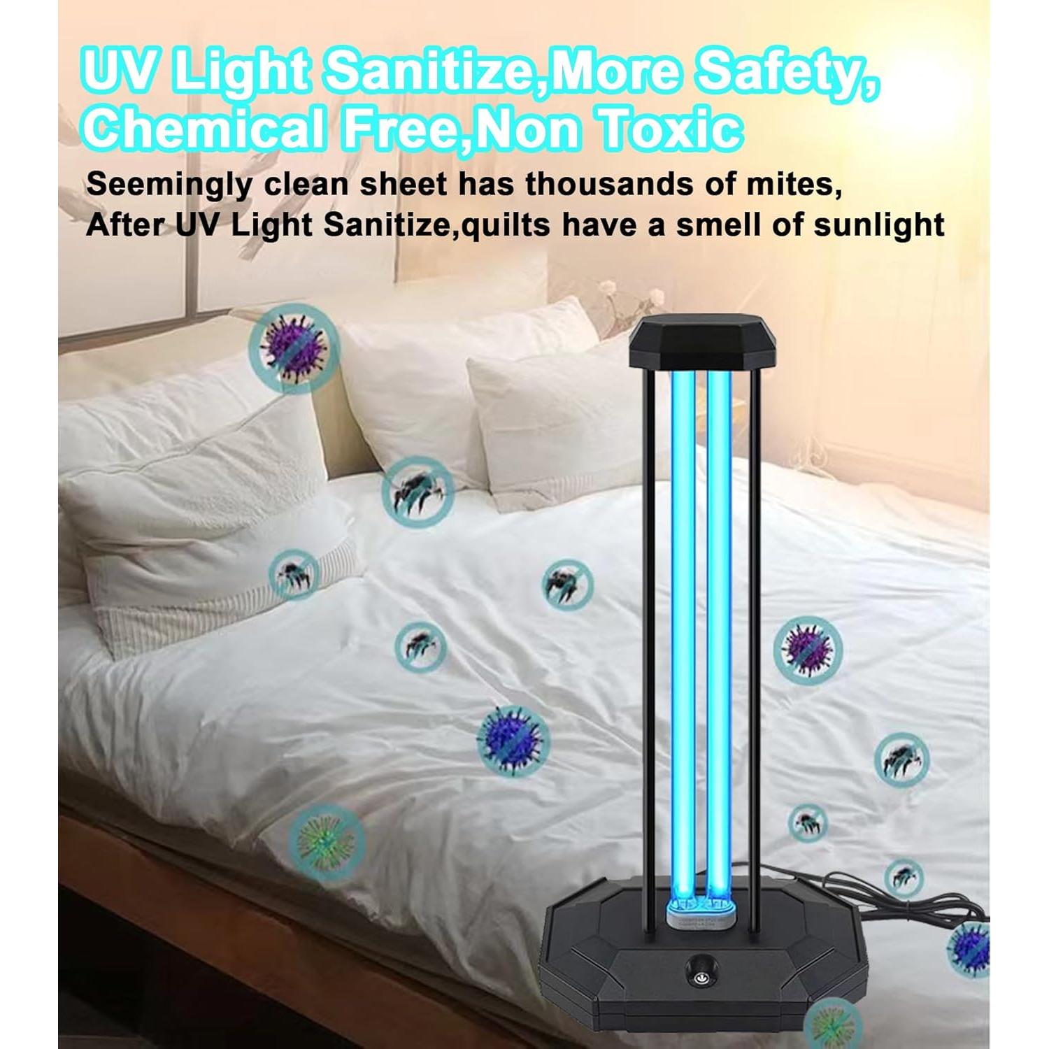 Lámpara UVC BAIMNOCM 38W con Control Remoto y Temporizador