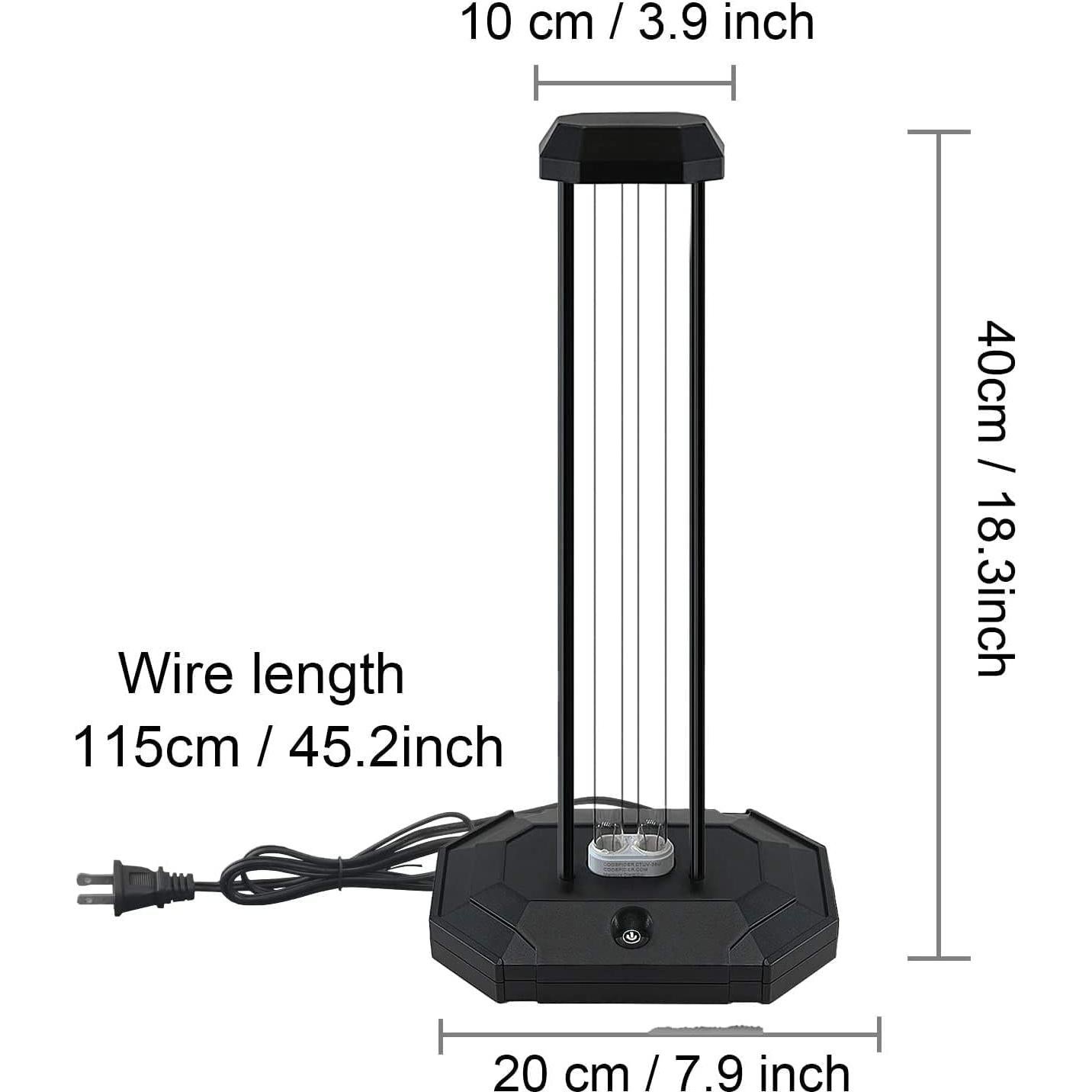Lámpara UVC BAIMNOCM 38W con Control Remoto y Temporizador
