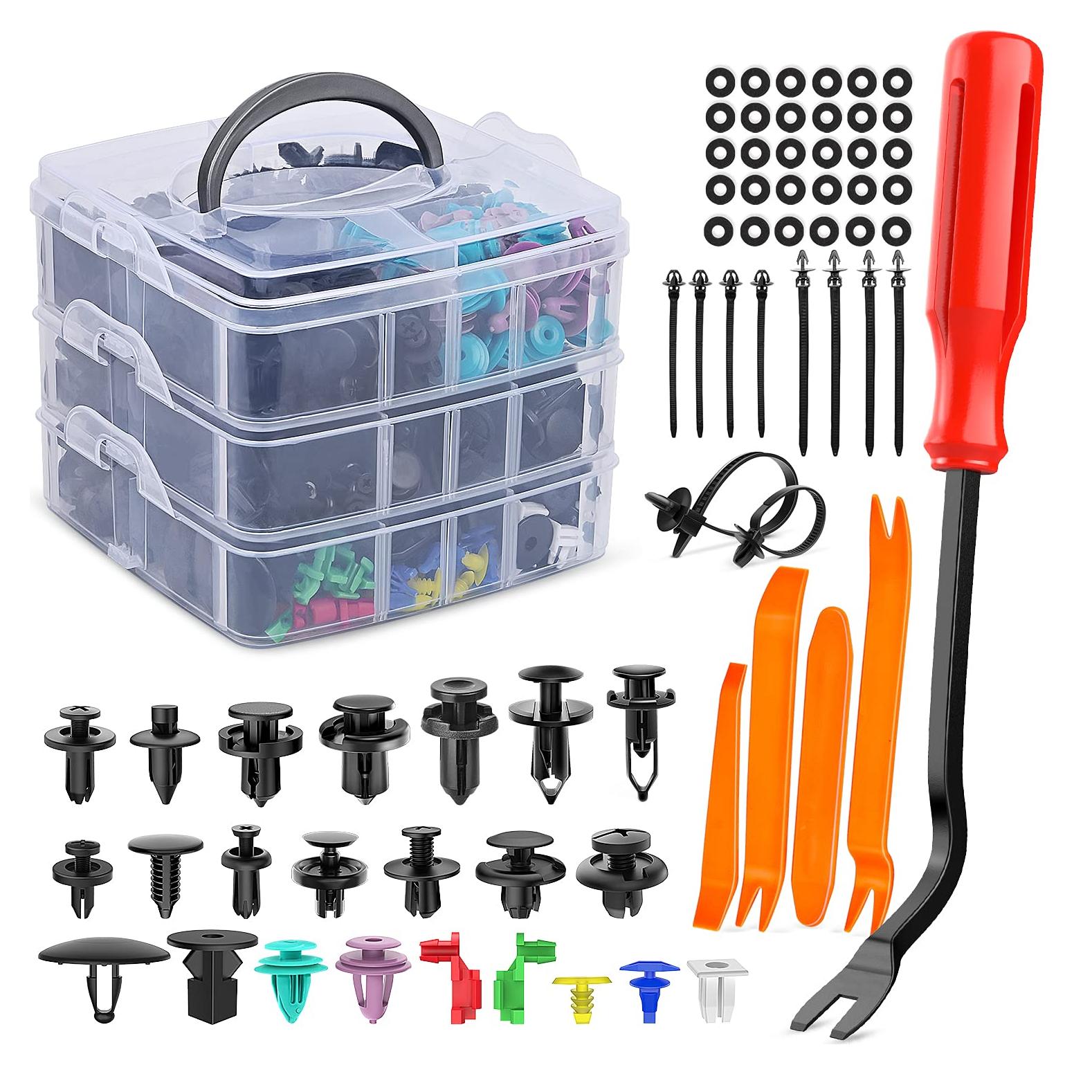 Kit 725 Piezas Clips Retención Automóviles Nilight