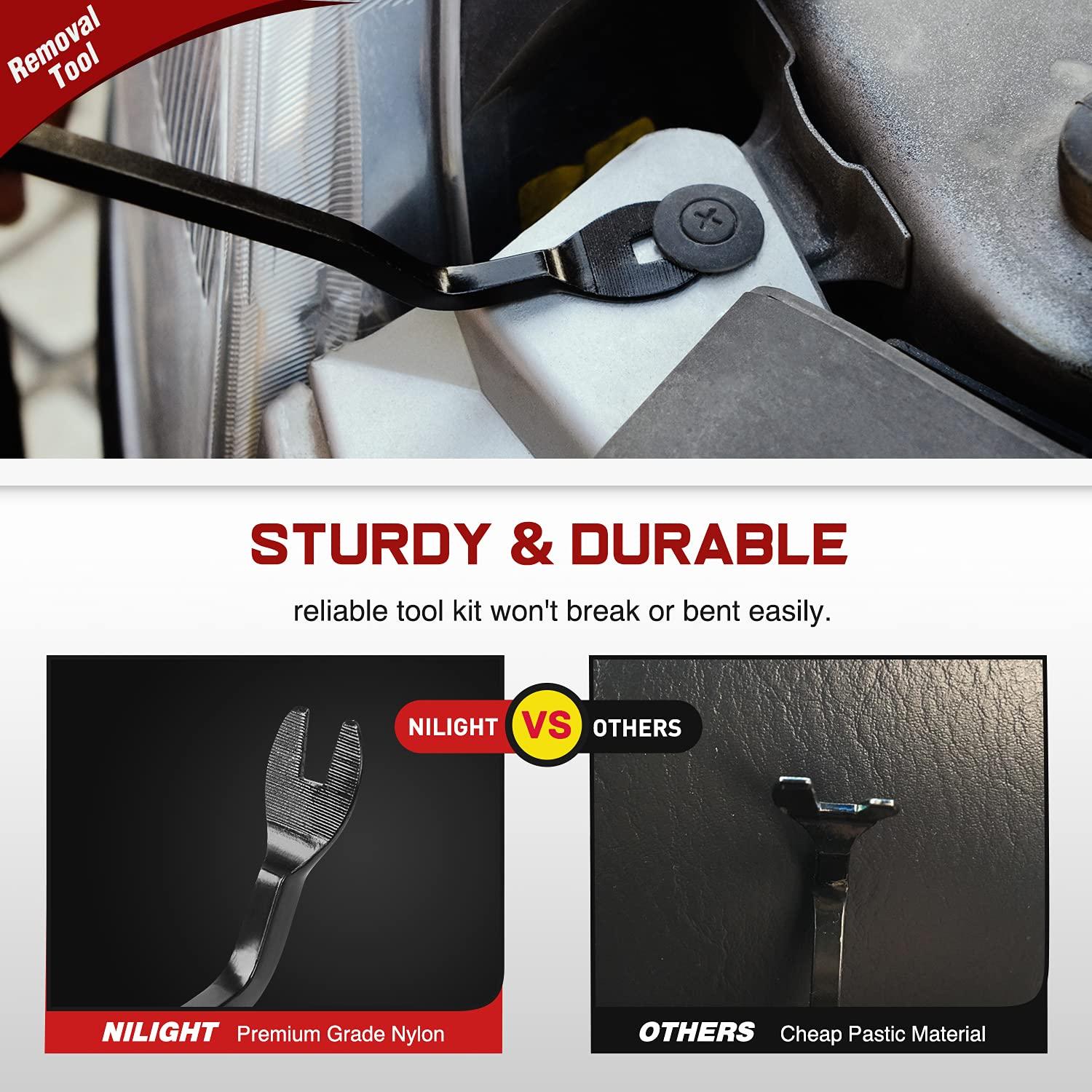 Kit 725 Piezas Clips Retención Automóviles Nilight