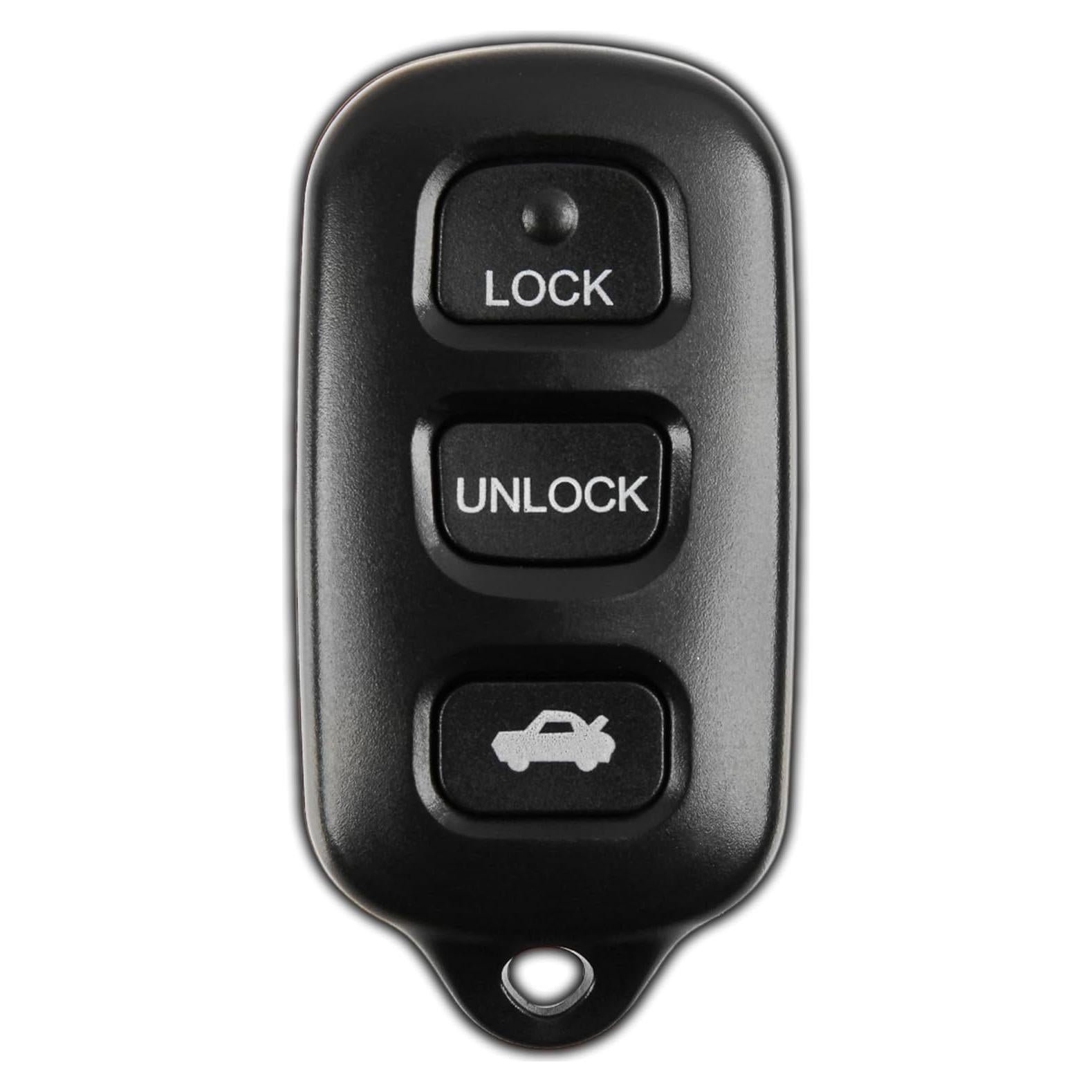 Llave Remota KeylessOption para Toyota Camry Sienna 3 Botones