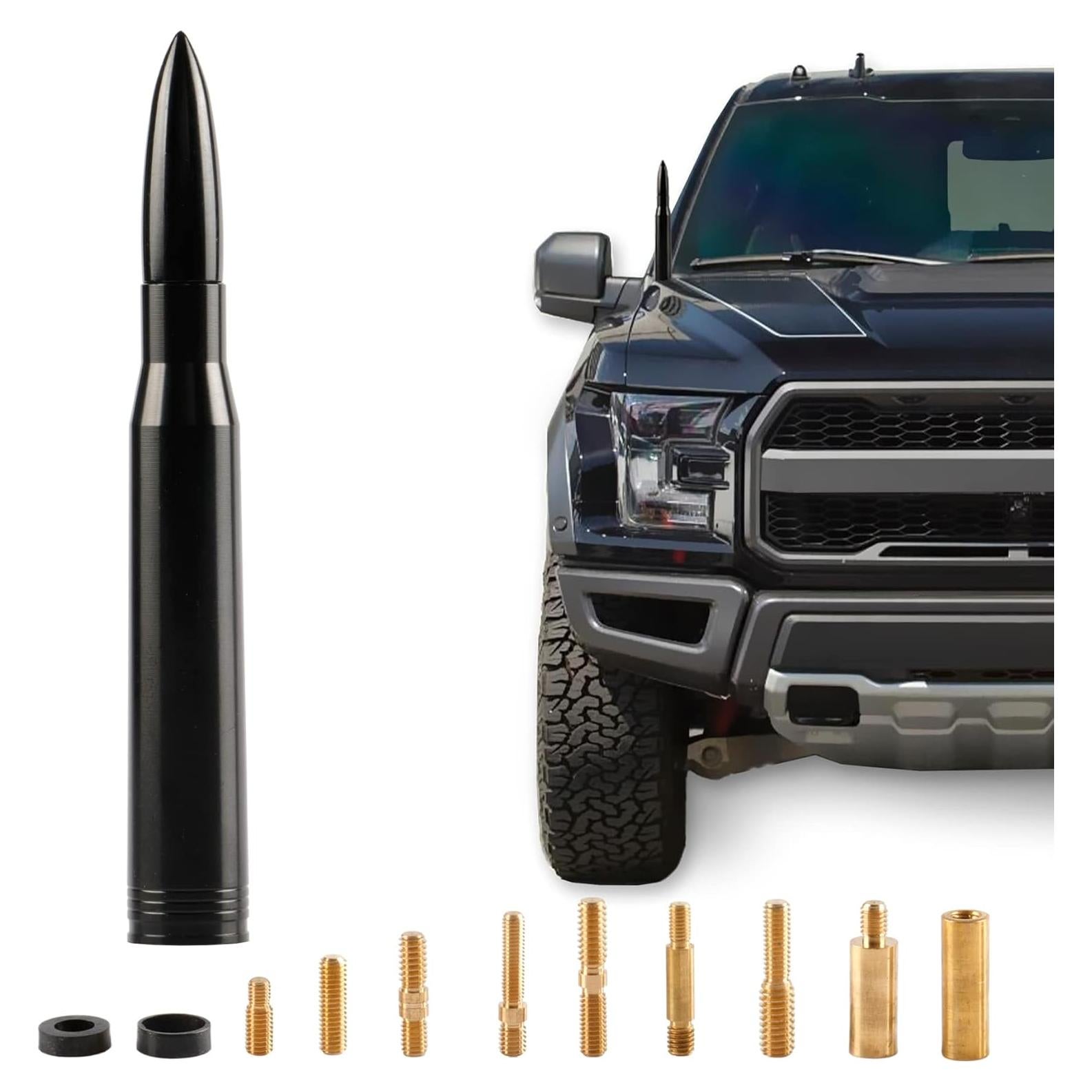 Antena Universal BJSIA Negra para Ford, Dodge, Chevrolet