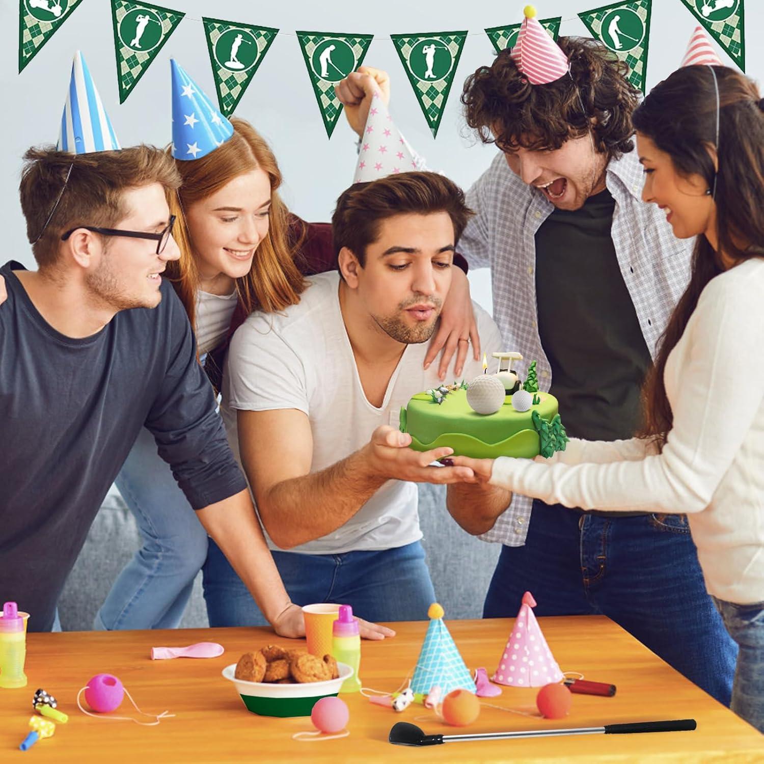 Velas de Cumpleaños Golf Candoll - Decoración Fiesta Temática