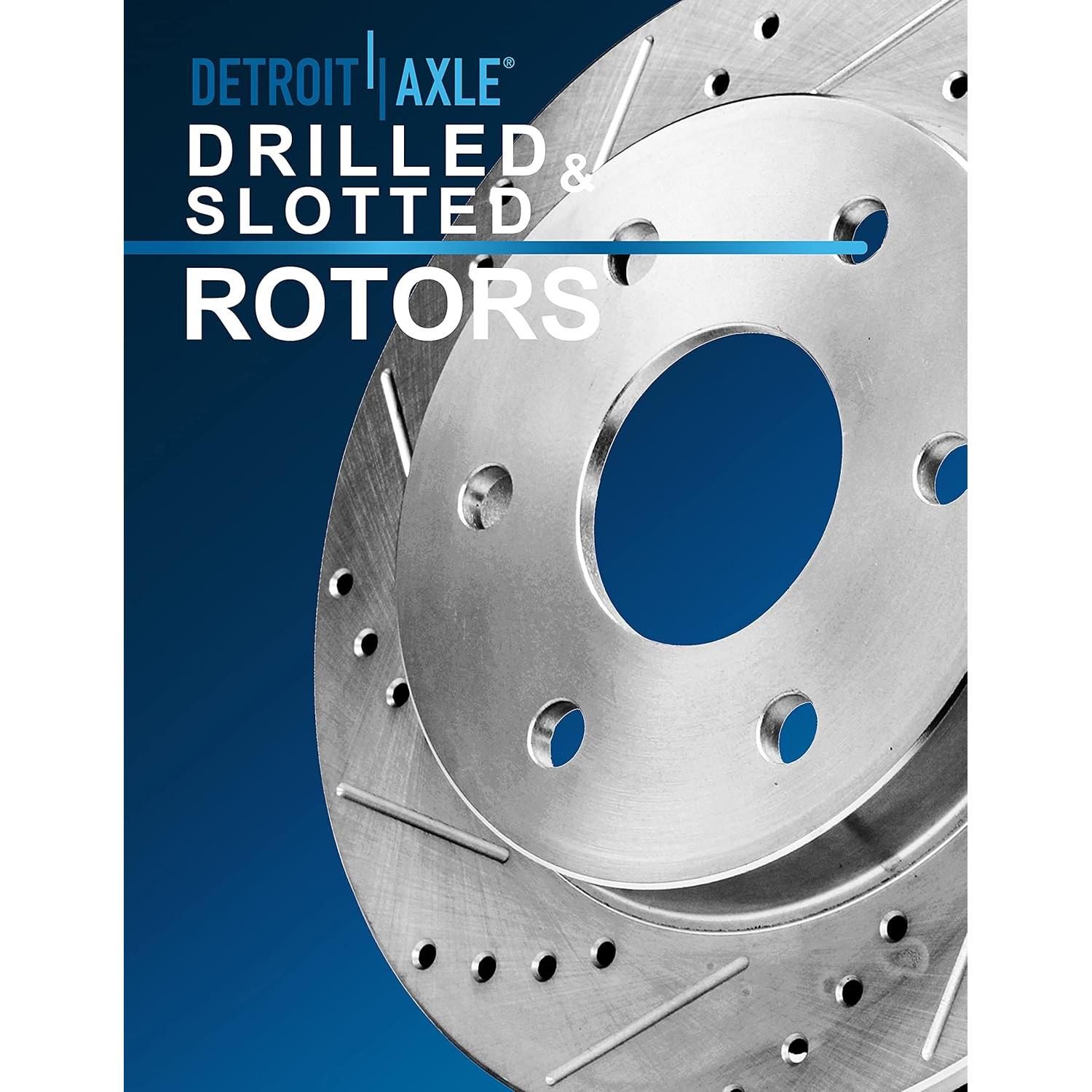 Kit de frenos delantero Detroit Axle para Toyota 4Runner Tacoma FJ Cruiser