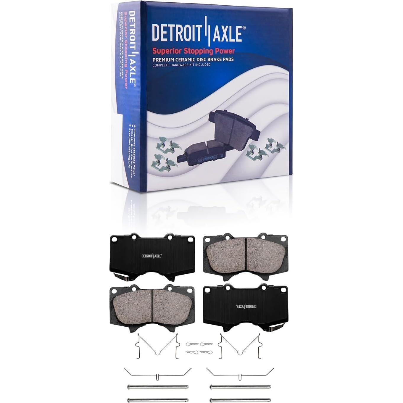 Kit de frenos delantero Detroit Axle para Toyota 4Runner Tacoma FJ Cruiser