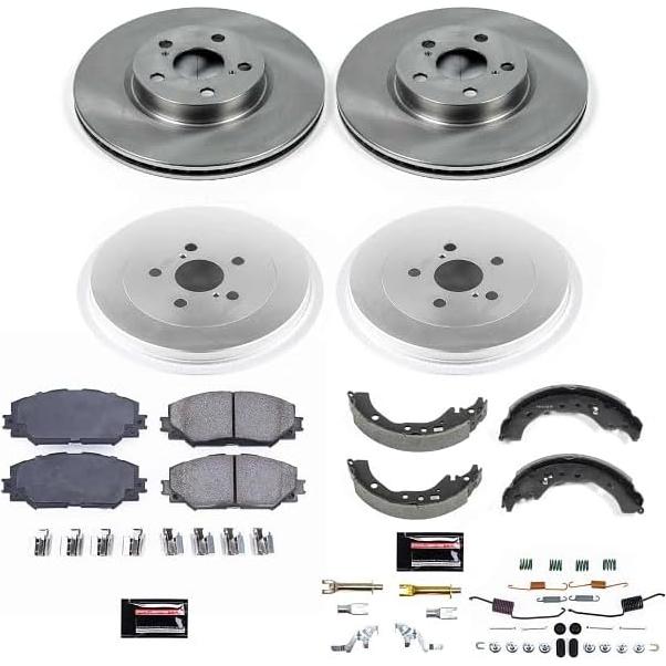 Kit de Freno Power Stop KOE15260DK para Toyota Corolla 2009-2019