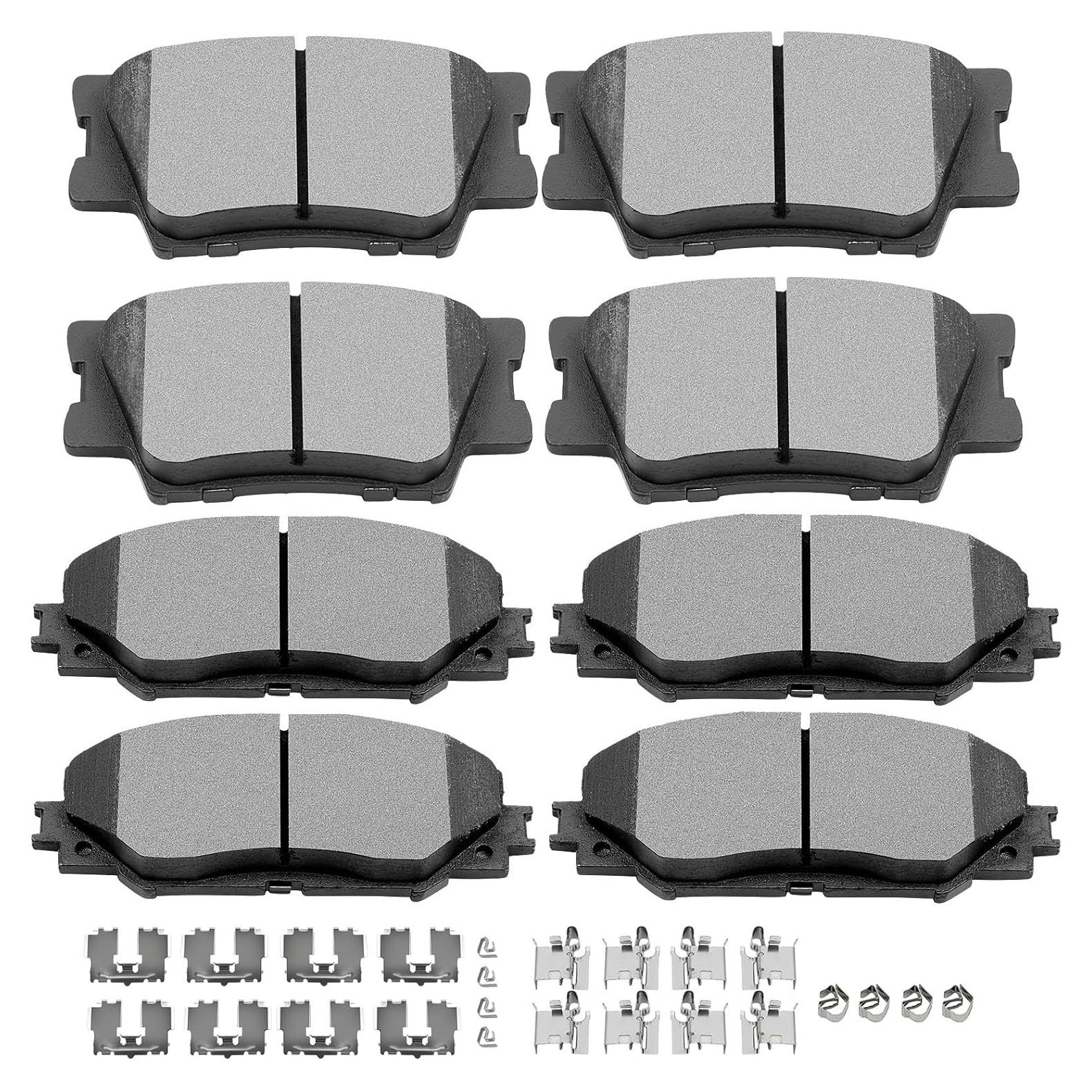Pastillas de Freno Cerámicas SCITOO D1210 D1212 para Toyota RAV4 2011-2015