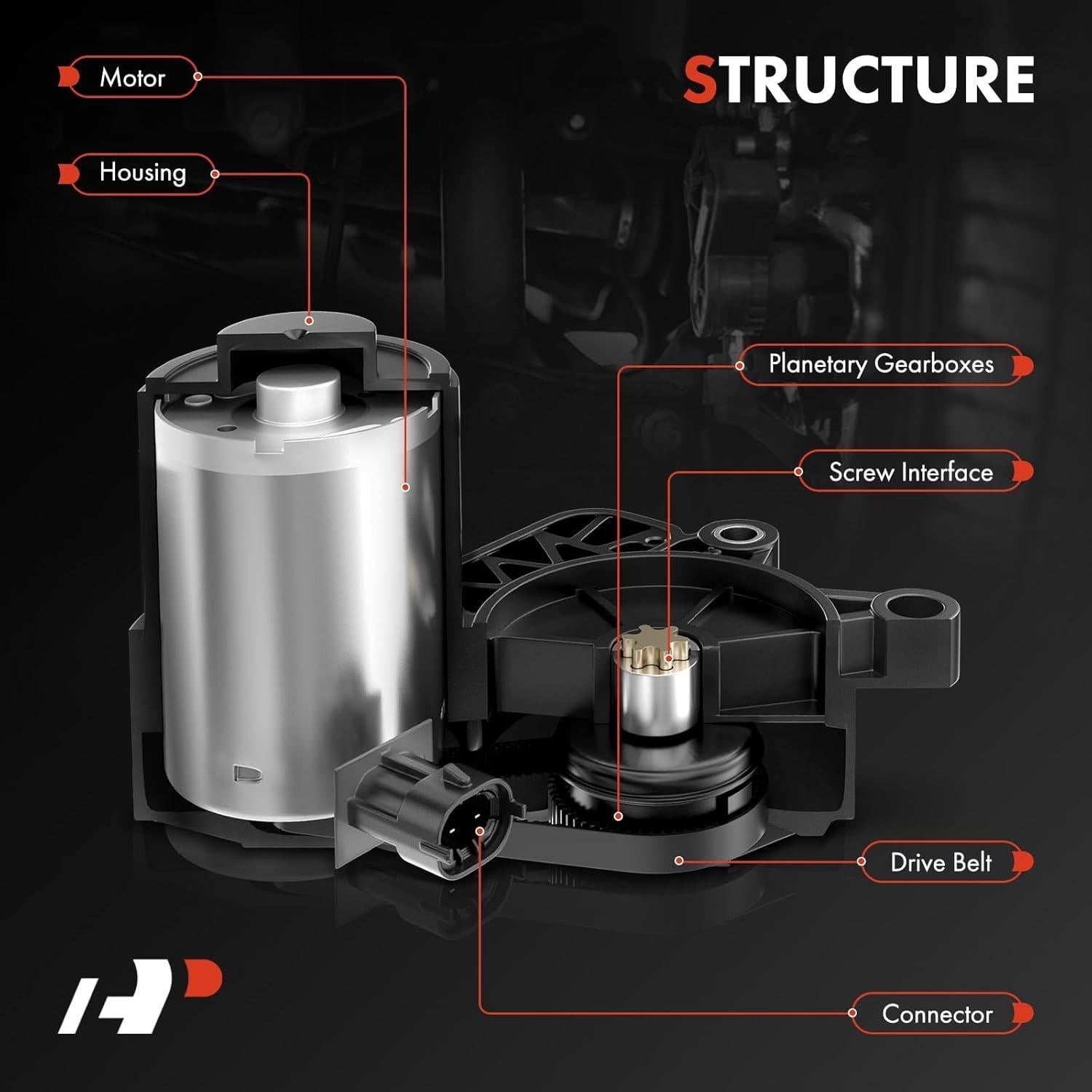 Actuador de Freno de Estacionamiento A-Premium para Lexus y Toyota