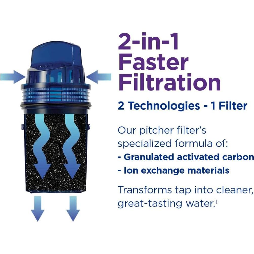 Filtro PUR Original 4-Pack para Jarra y Dispensador 2-en-1