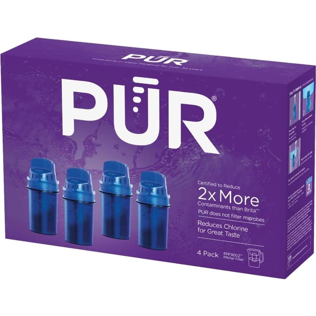 Filtro PUR Original 4-Pack para Jarra y Dispensador 2-en-1