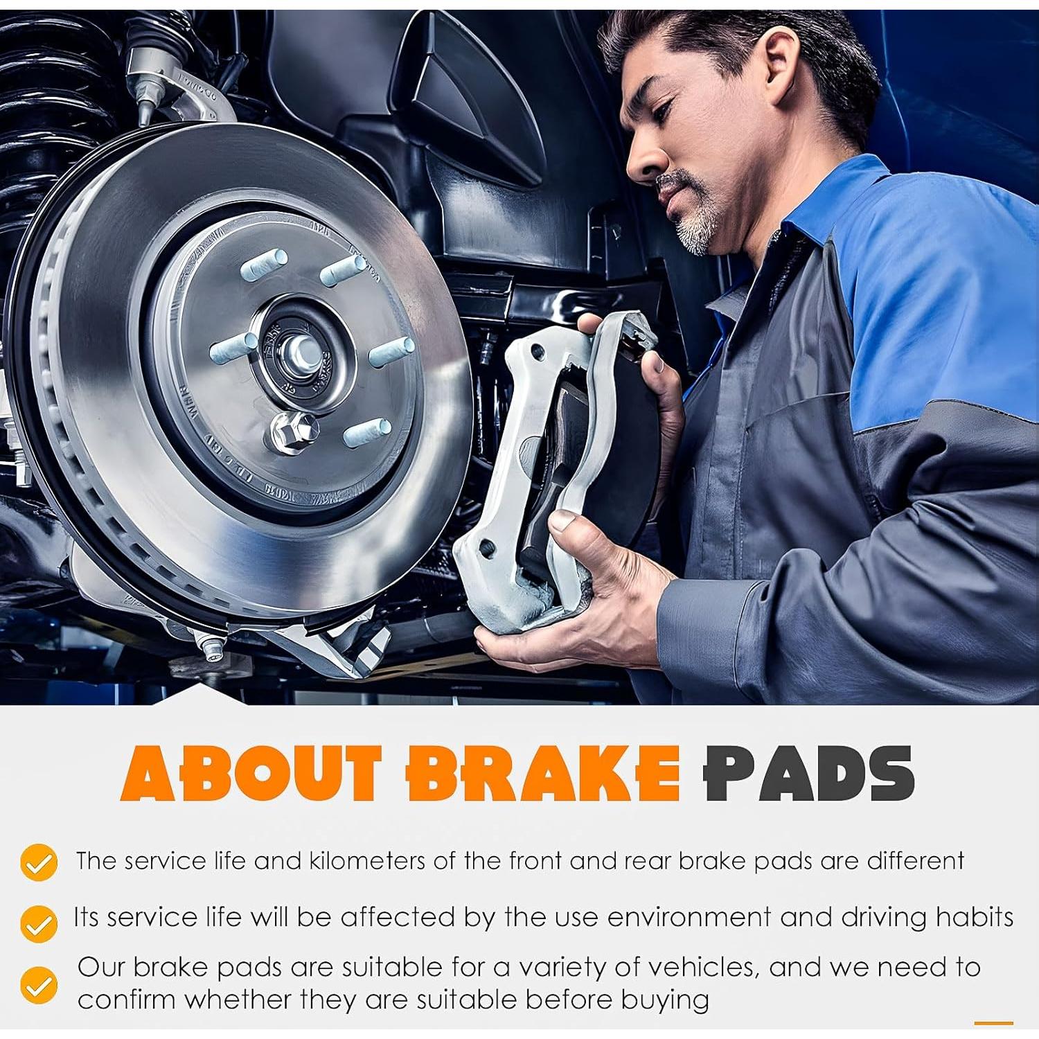 Pastillas de Freno Cerámicas TadaMark 8PCS para Toyota RAV4