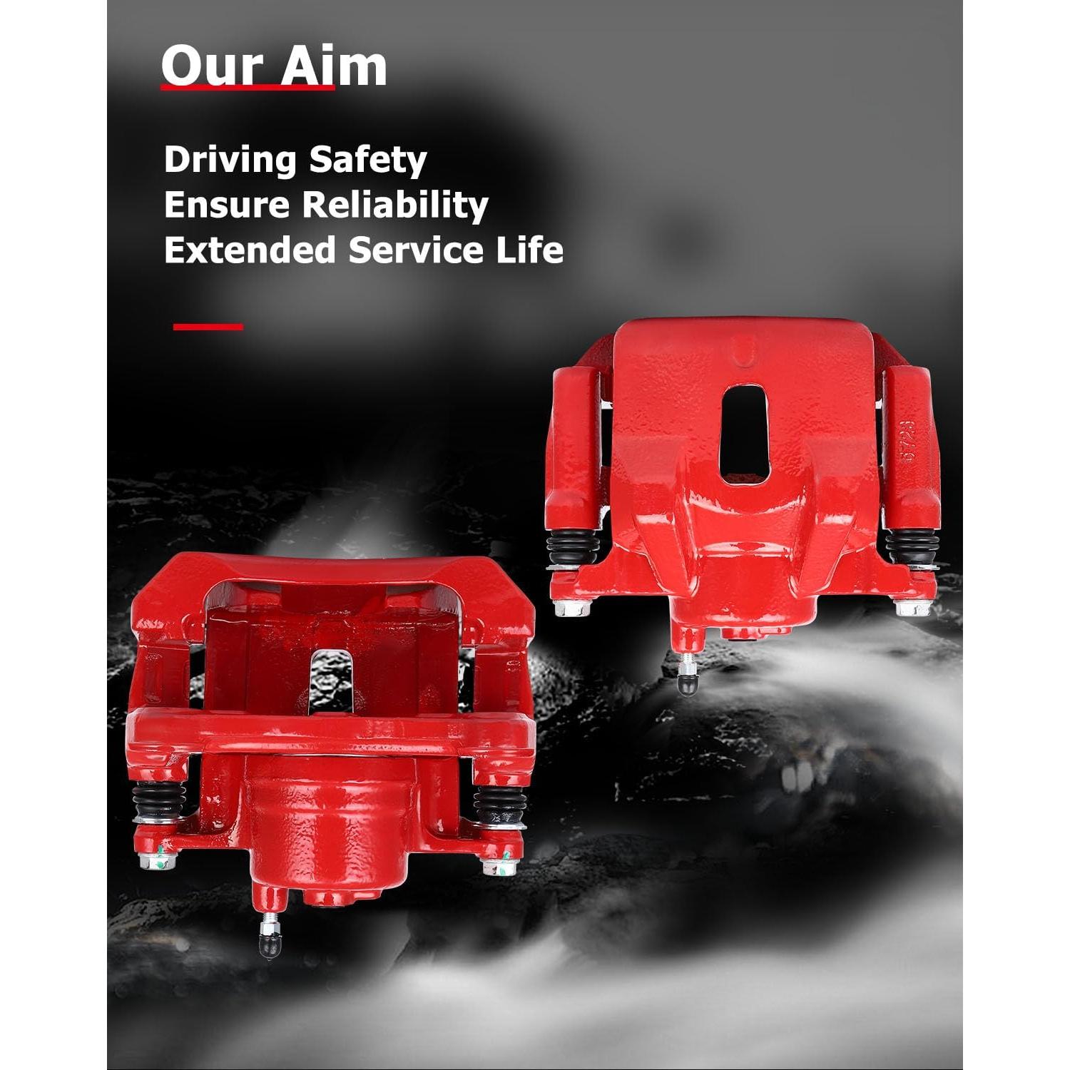 Calipers de Freno Delanteros cciyu para Pontiac Vibe y Toyota