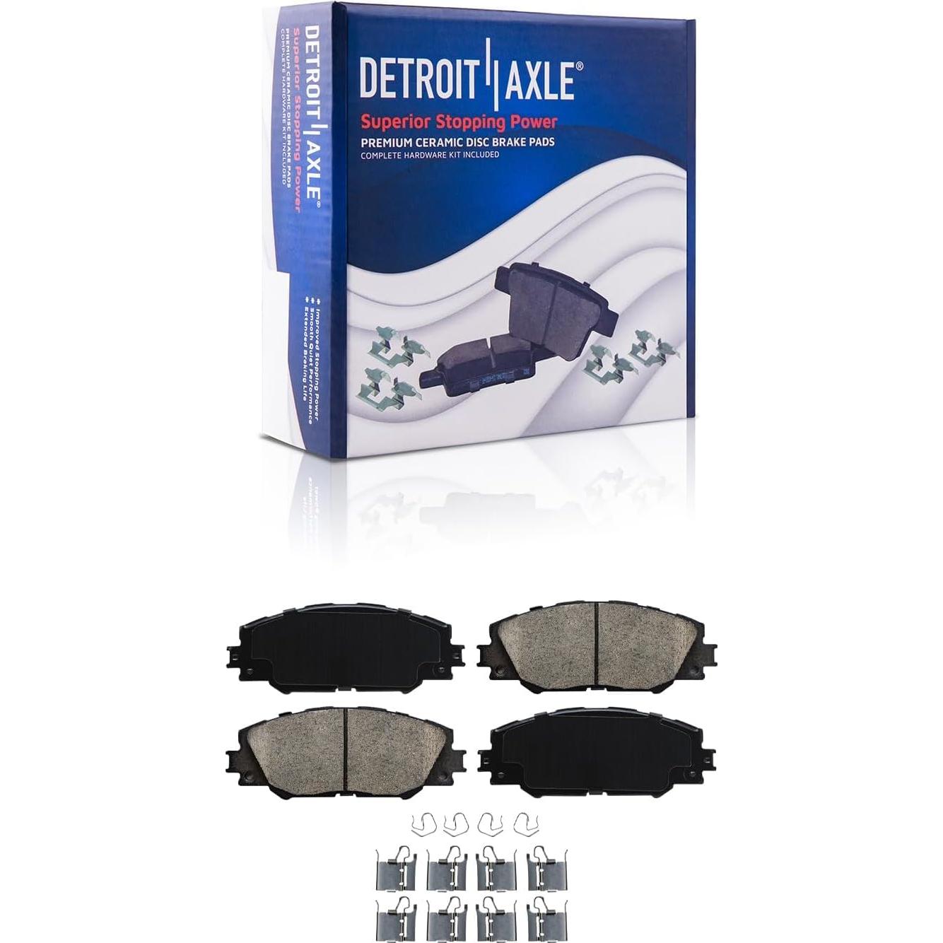 Kit de Frenos Delanteros Detroit Axle para Toyota Rav4 11.65"